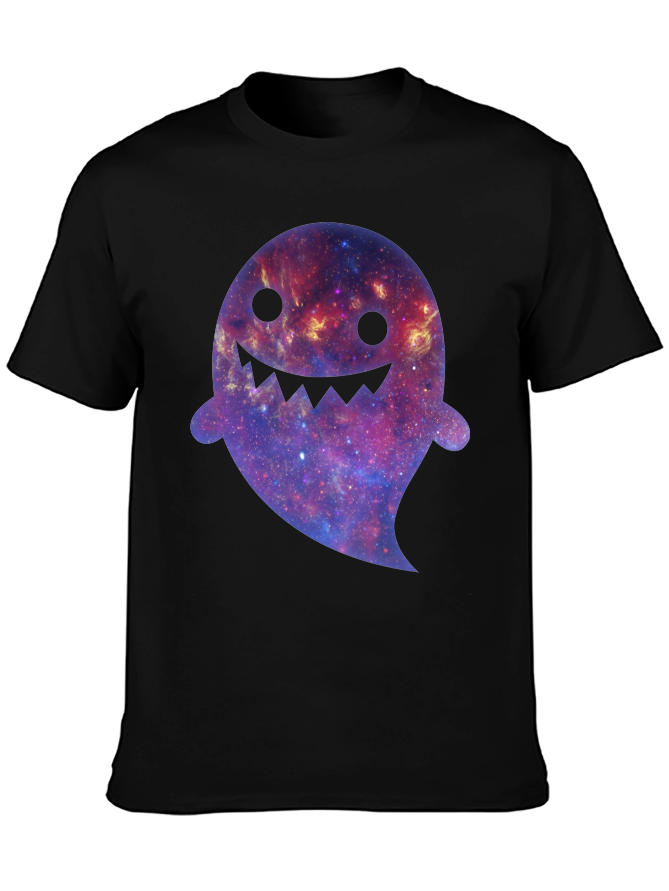 Galaxy Ghost Graphic T-Shirt