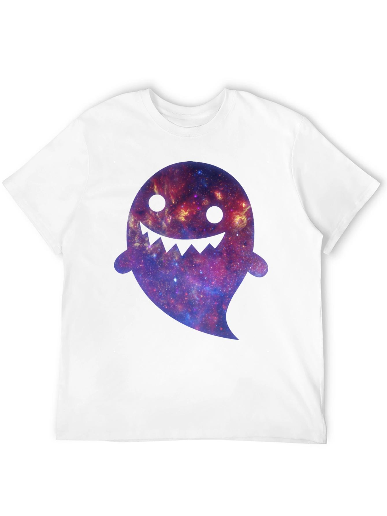 Galaxy Ghost Graphic T-Shirt