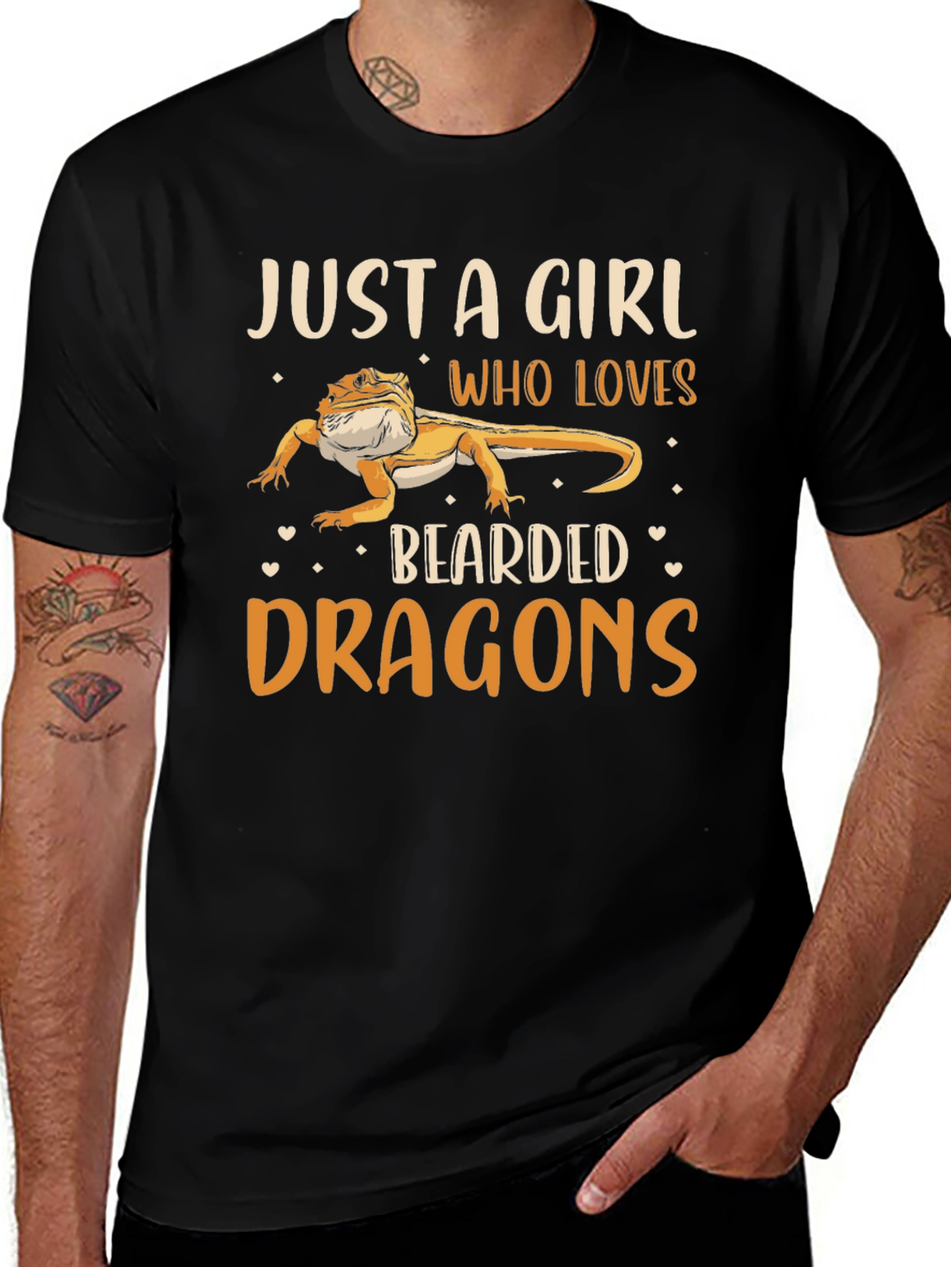 Bearded Dragon Lover Graphic T-Shirt