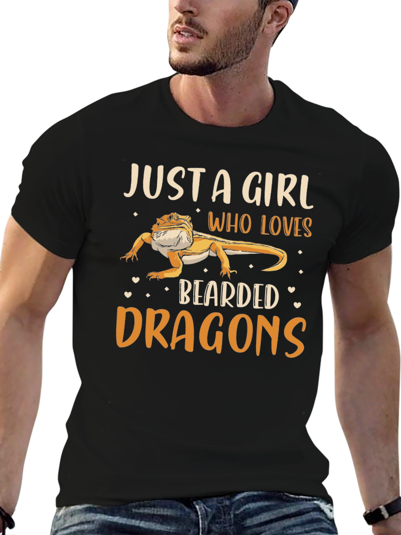 Bearded Dragon Lover Graphic T-Shirt