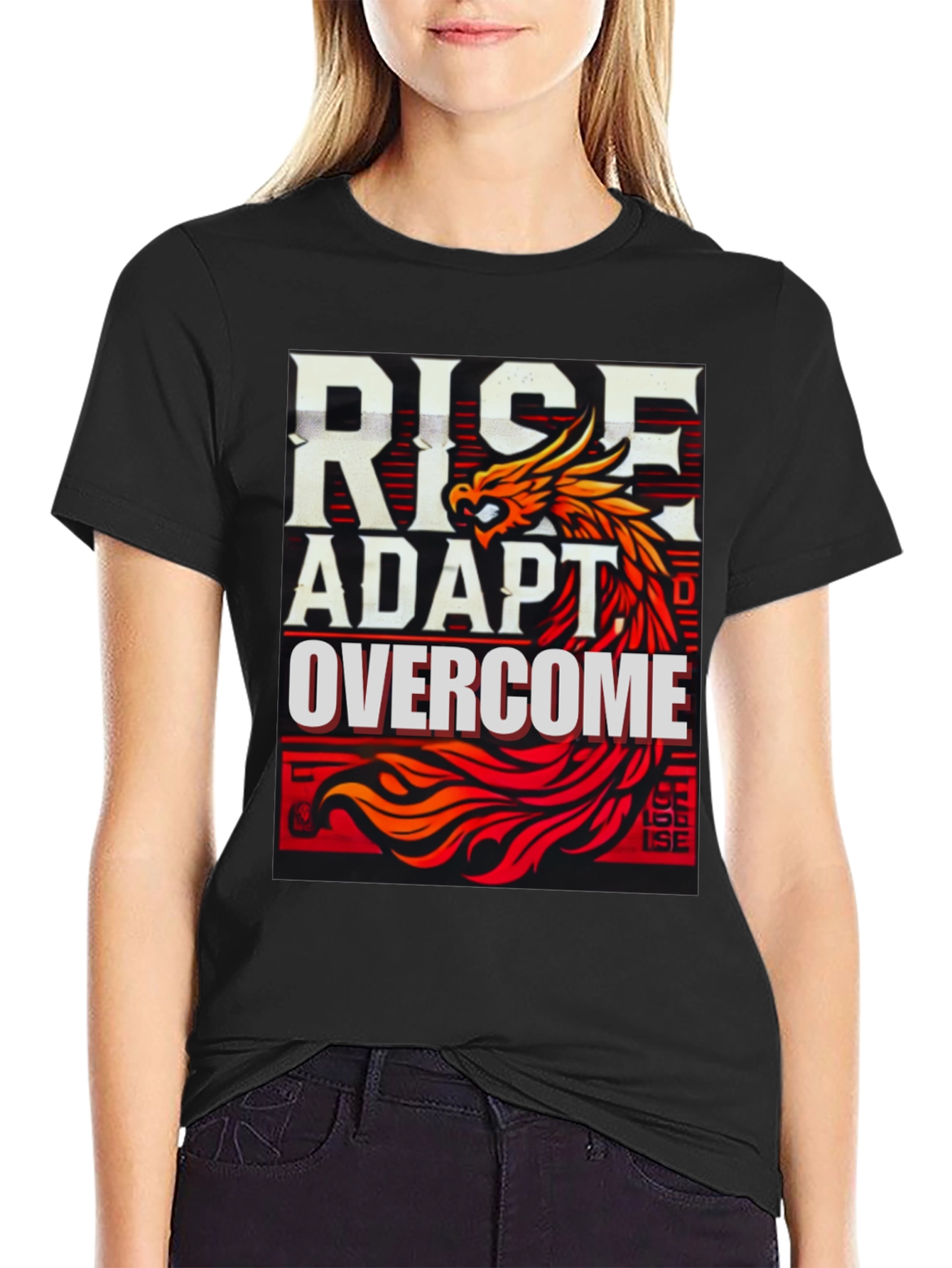 Rise Adapt Overcome Phoenix Graphic Tee