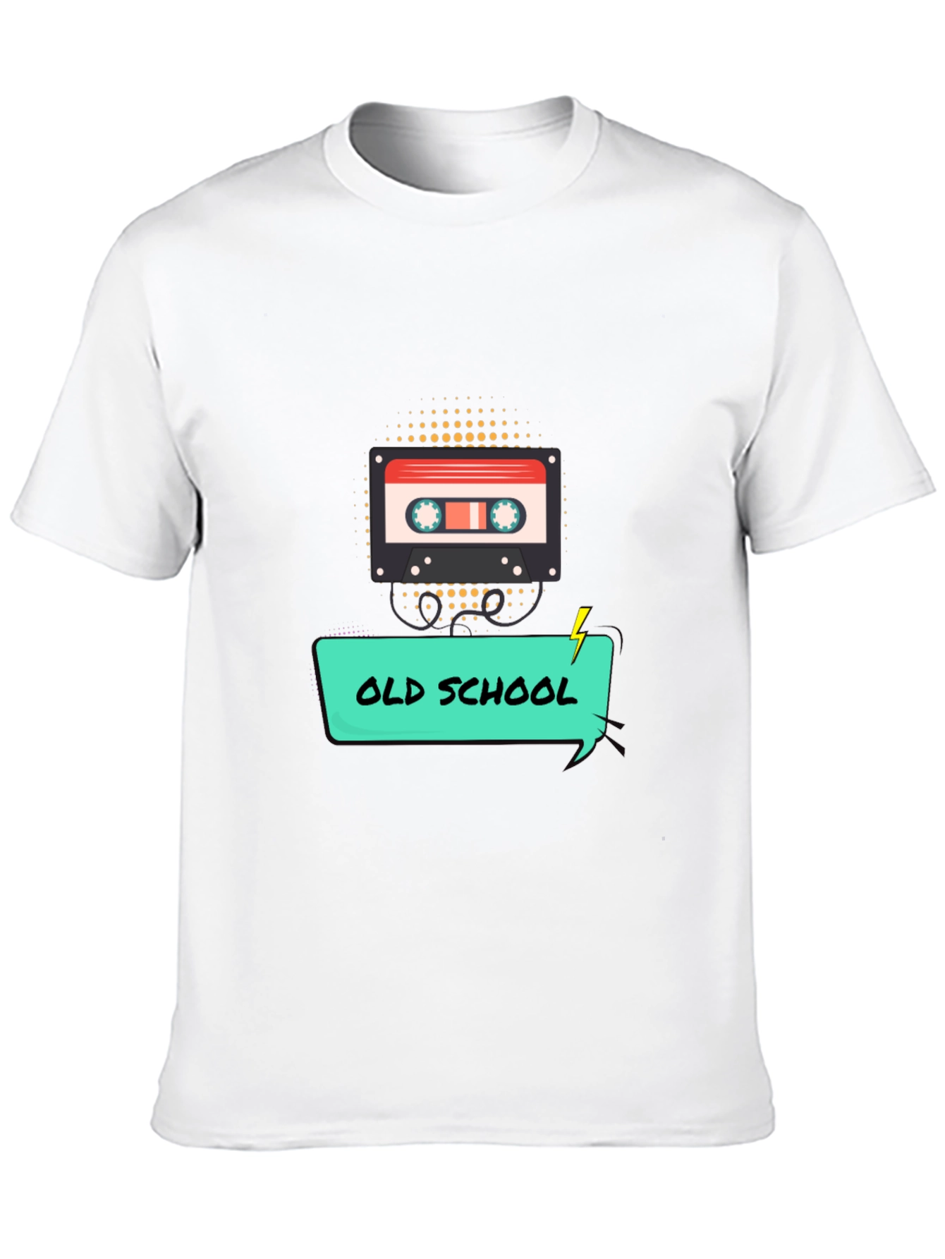 Retro Old School Cassette Tape Graphic T-Shirt