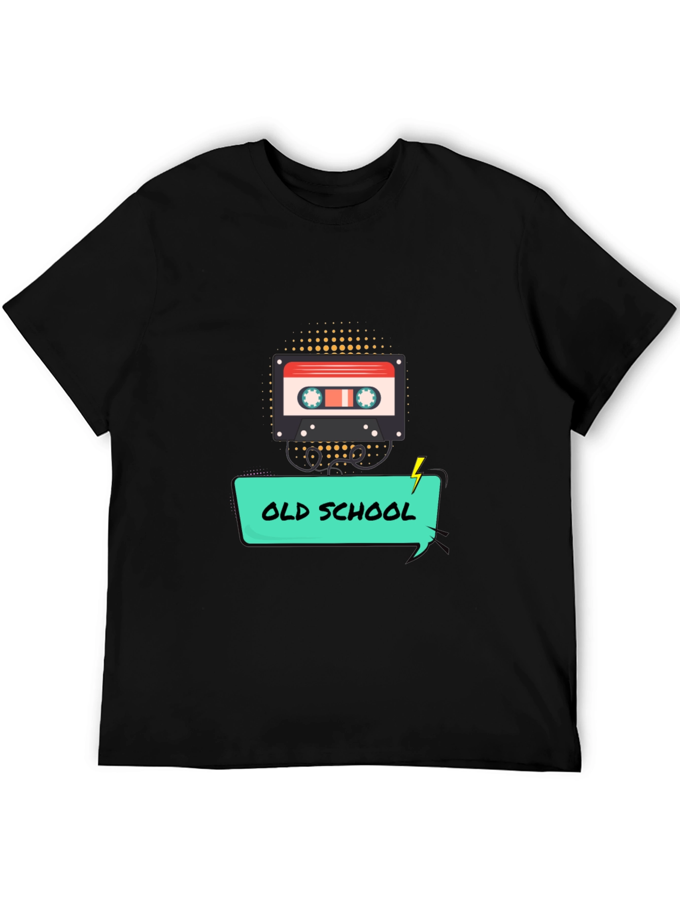 Retro Old School Cassette Tape Graphic T-Shirt