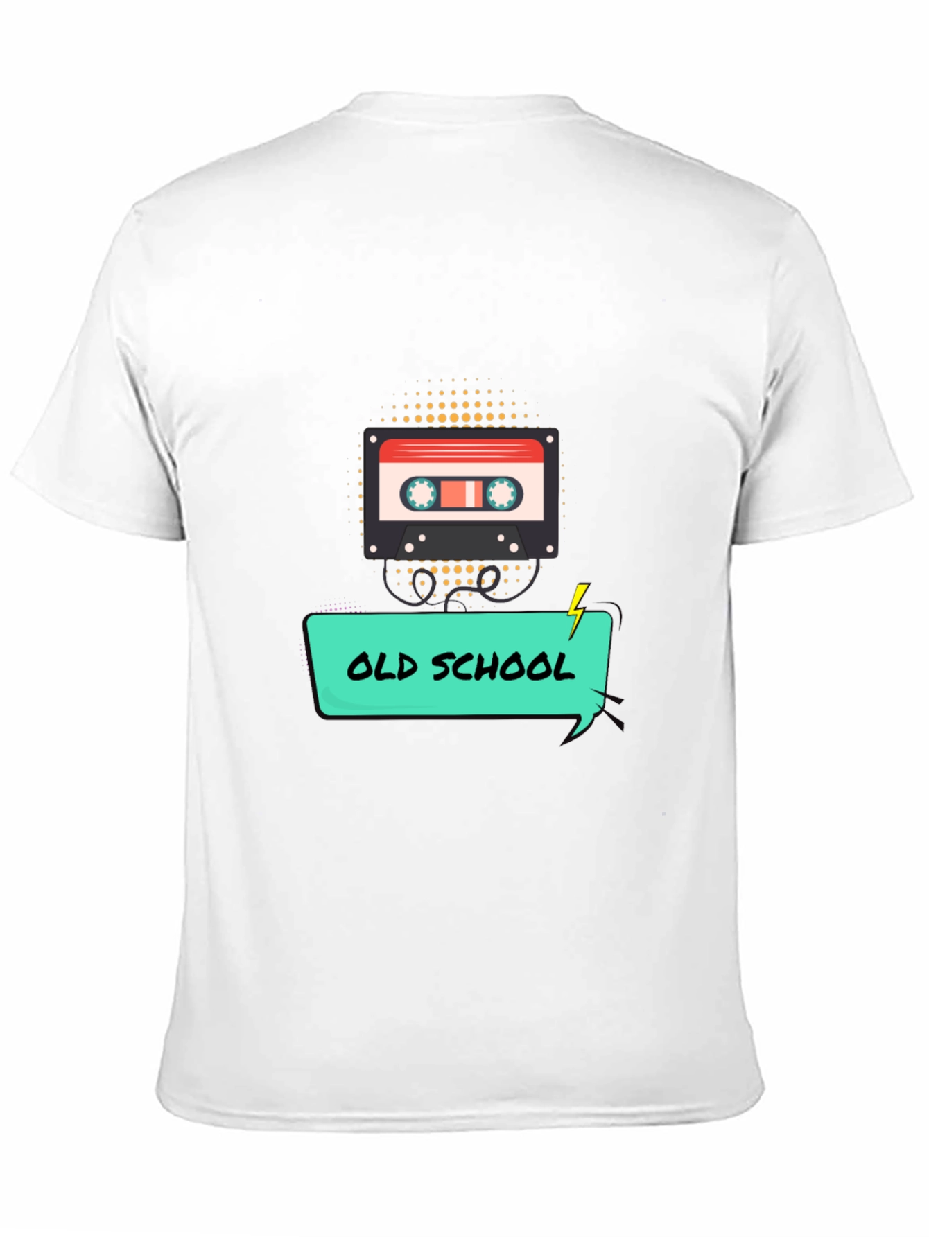 Retro Old School Cassette Tape Graphic T-Shirt