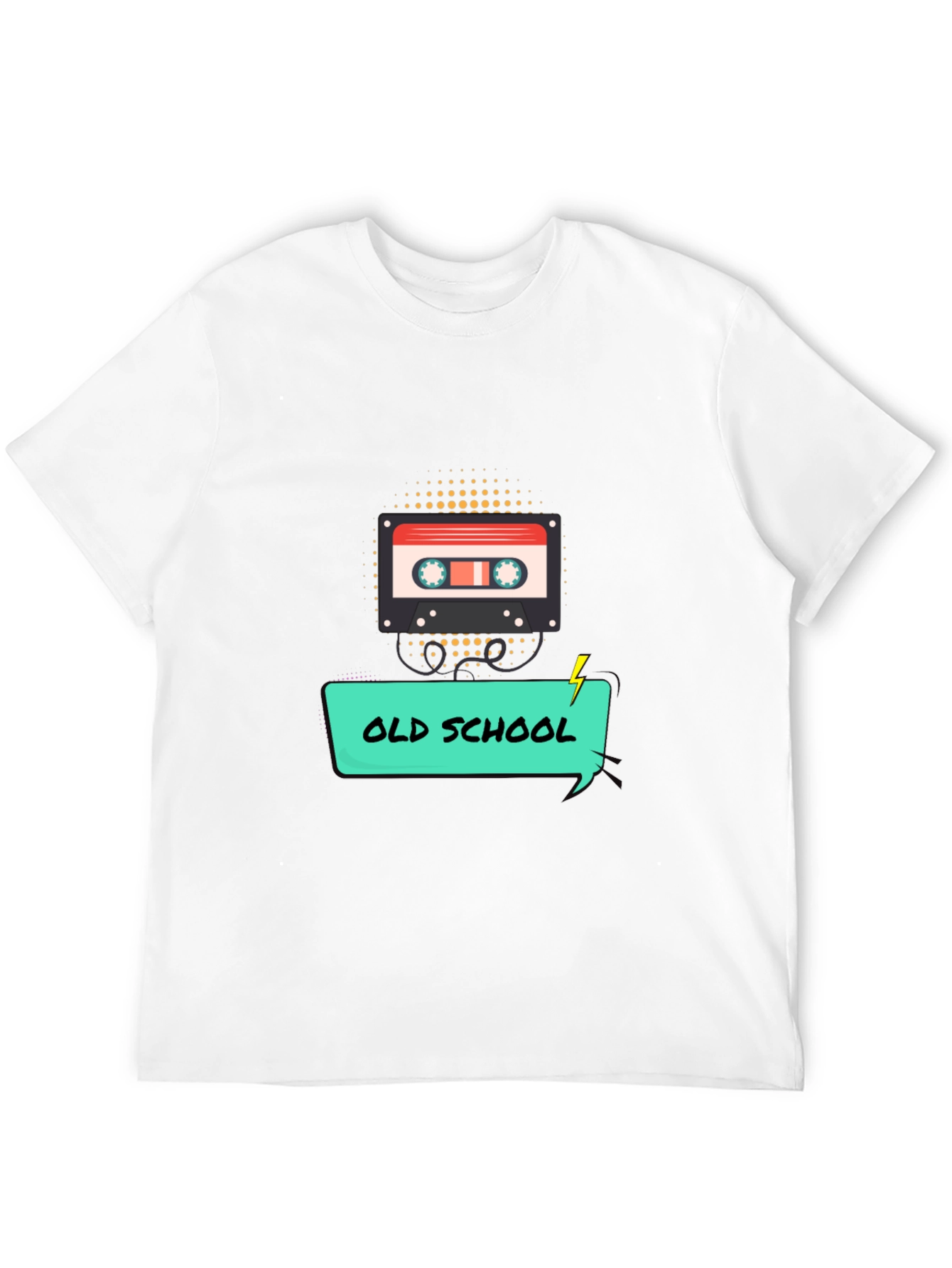 Retro Old School Cassette Tape Graphic T-Shirt
