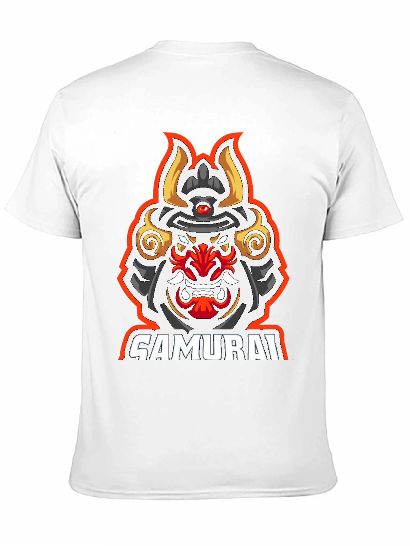 Samurai Graphic Tee - Mens Black T-Shirt