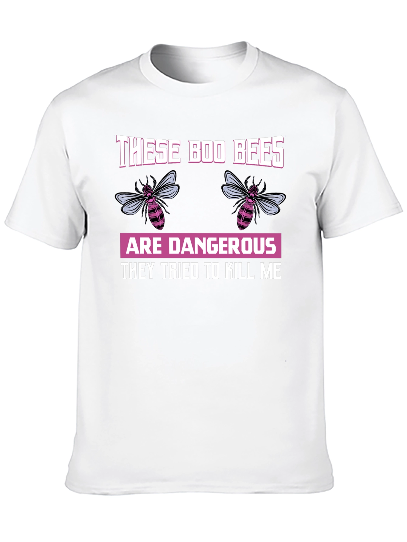 Boo Bees T-Shirt - Funny Halloween Bee Design