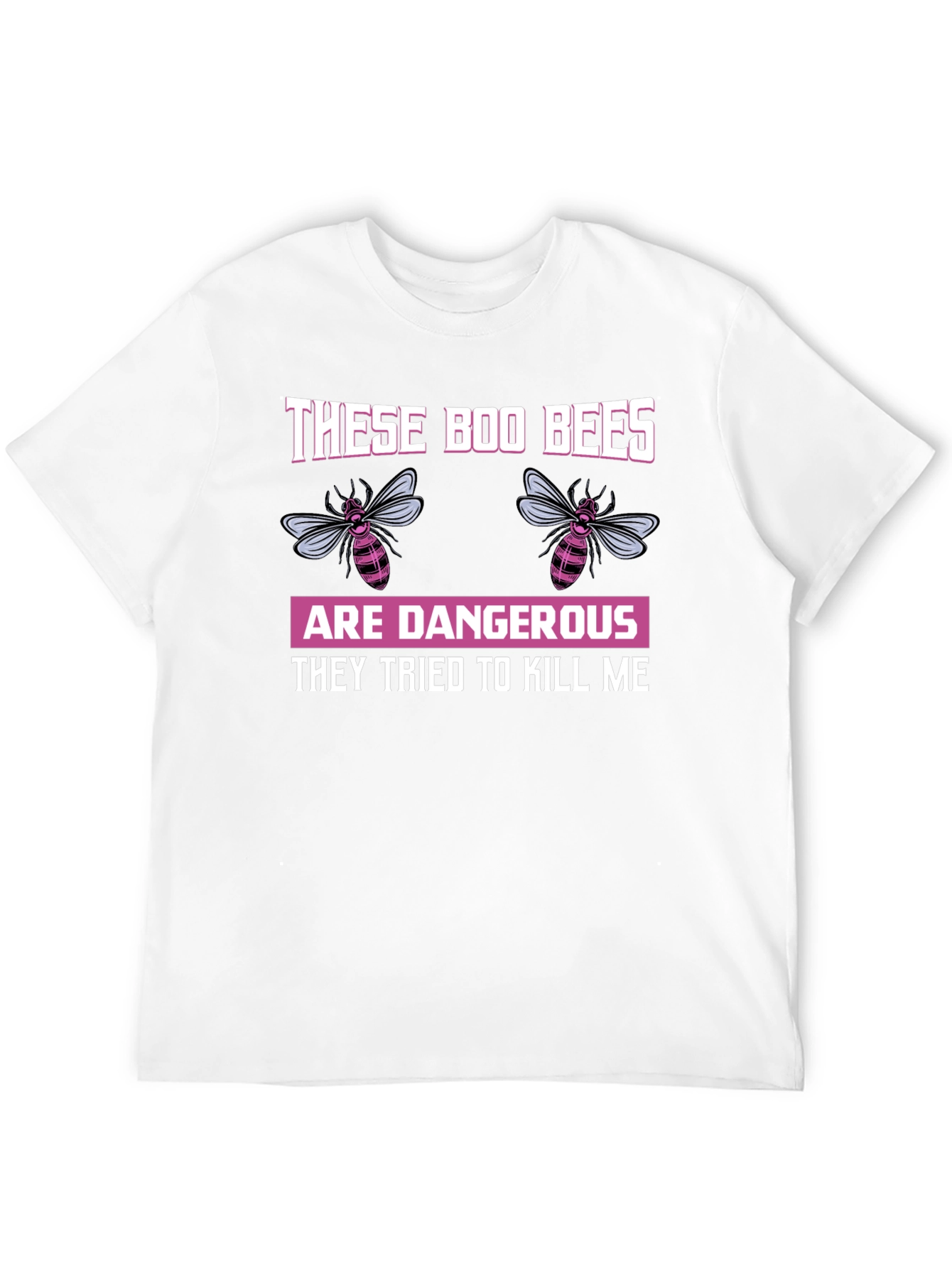 Boo Bees T-Shirt - Funny Halloween Bee Design