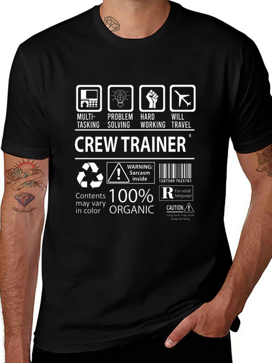 Crew Trainer 100% Organic T-Shirt