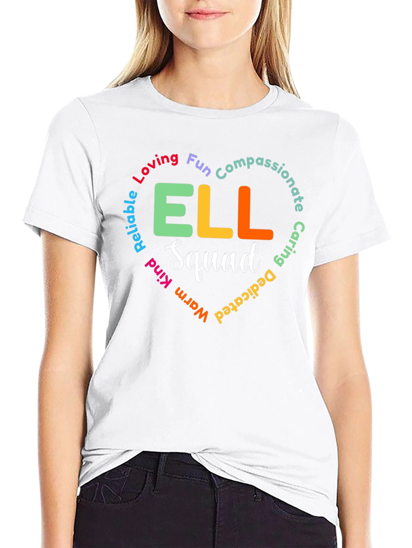 ELL Squad Tee: Loving Compassionate Teacher Shirt
