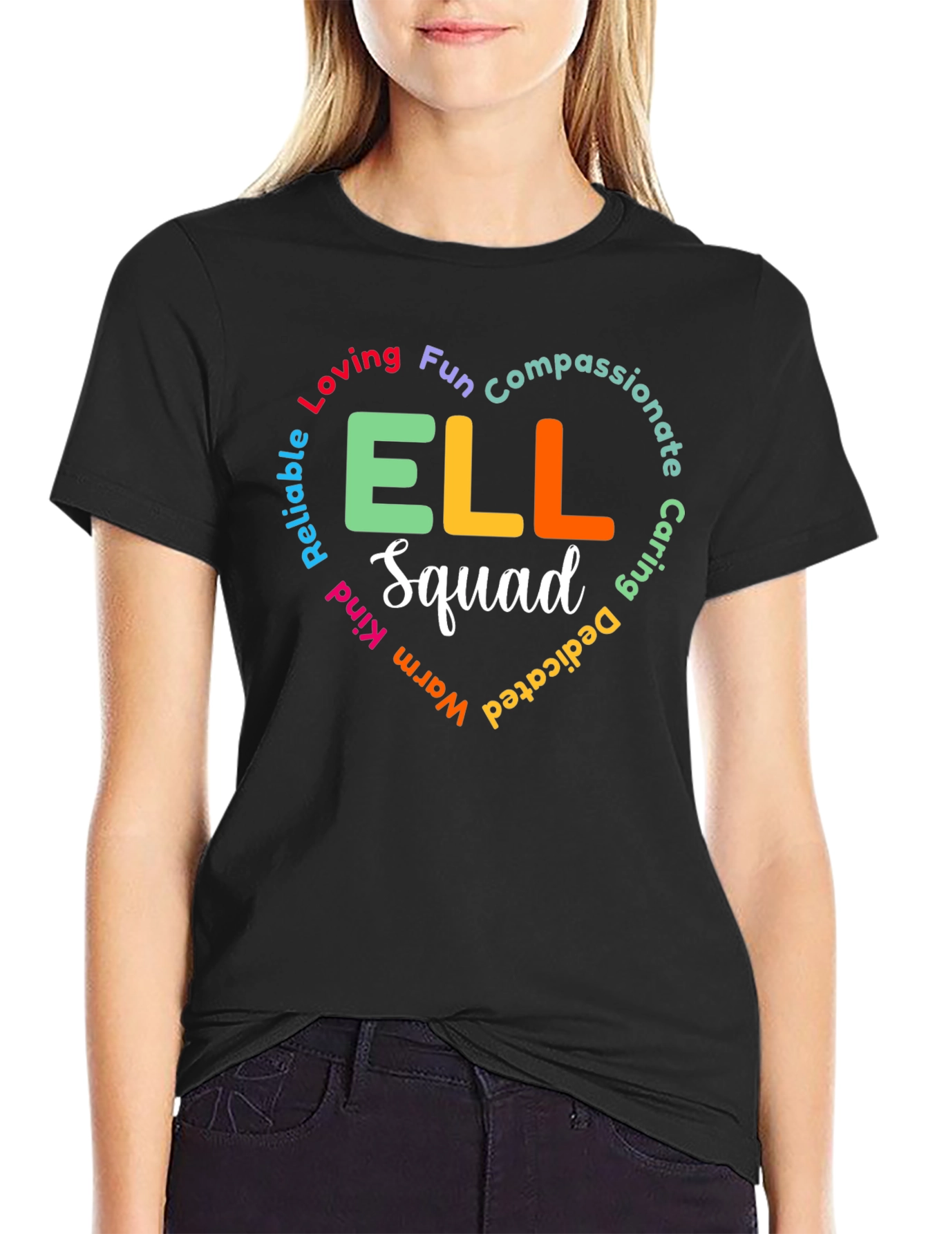 ELL Squad Tee: Loving Compassionate Teacher Shirt