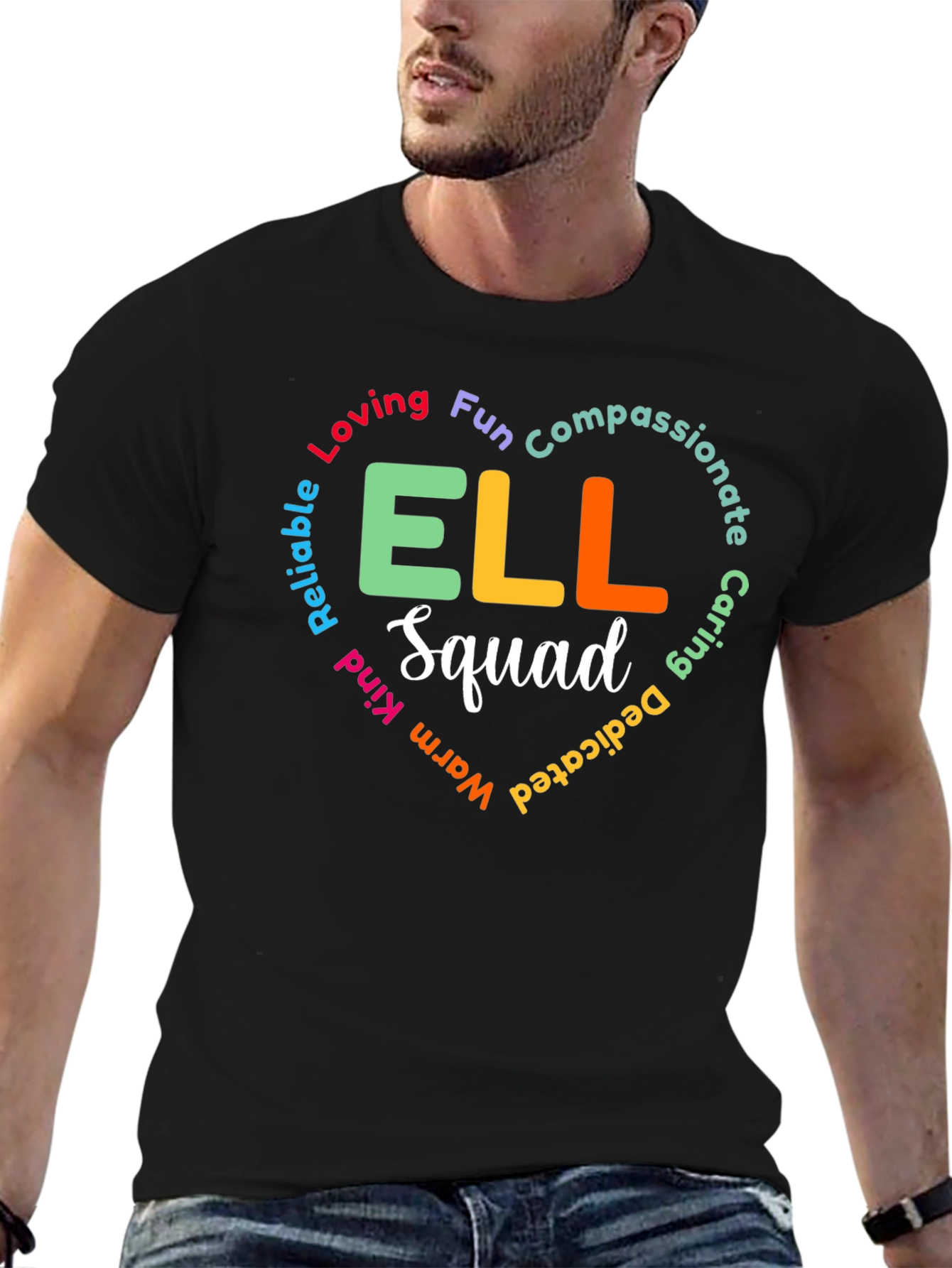 ELL Squad Tee: Loving Compassionate Teacher Shirt