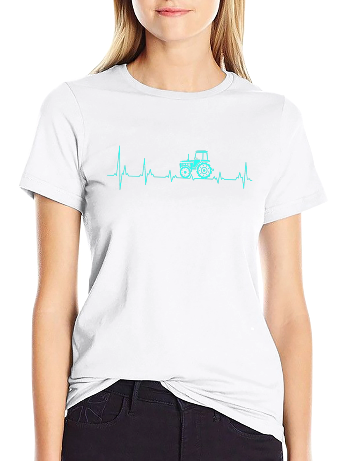 Tractor Heartbeat T-Shirt - Farmers Passion