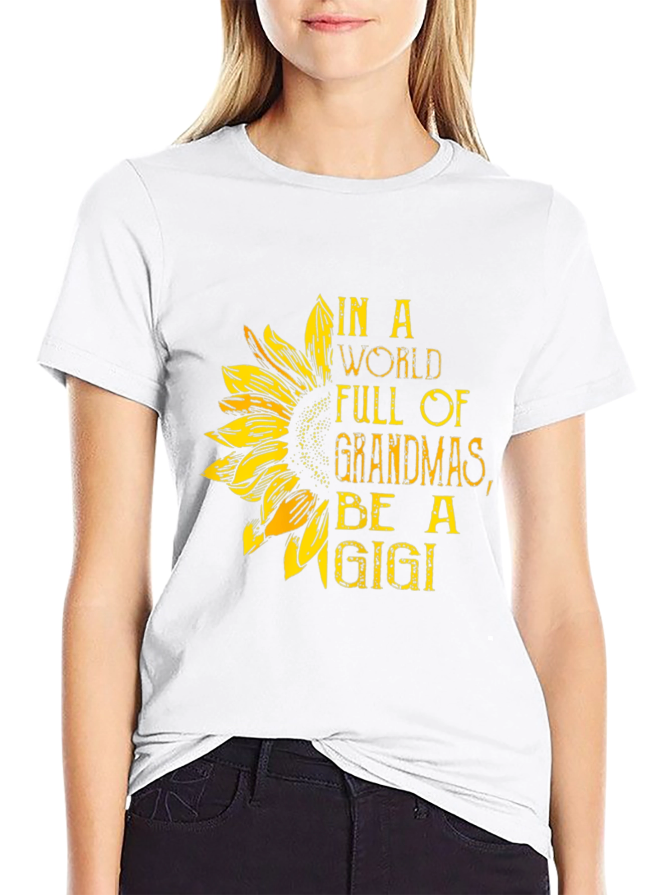 Sunflower Gigi T-Shirt - Grandma Gift