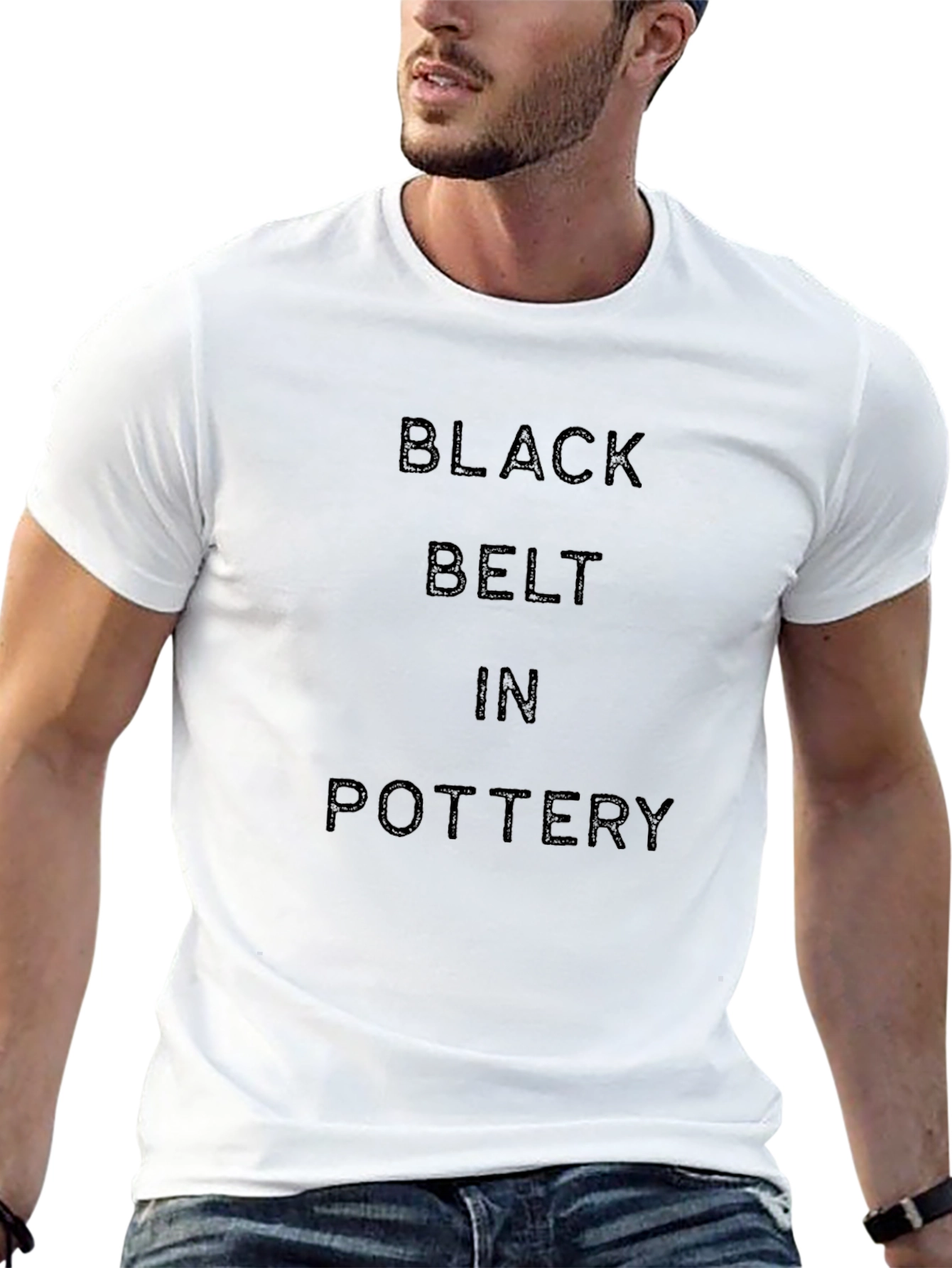 Black Belt in Pottery Graphic Tee