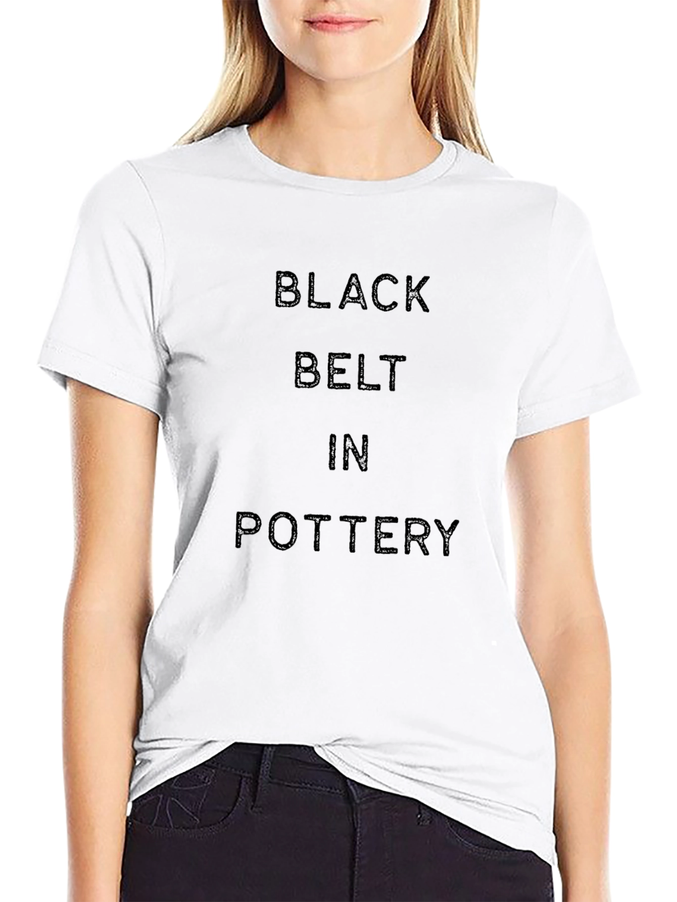 Black Belt in Pottery Graphic Tee