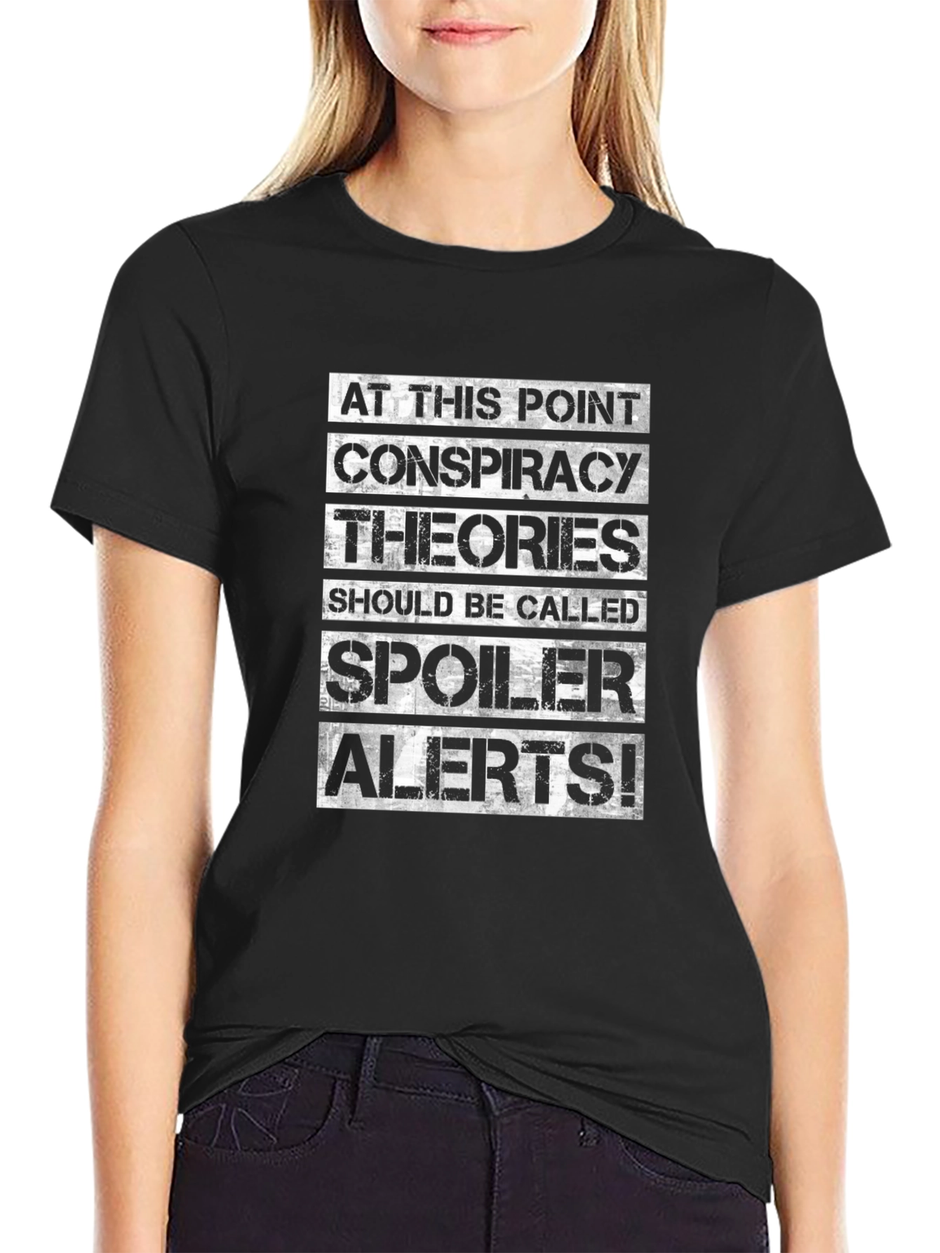 Conspiracy Theories Spoiler Alert T-Shirt