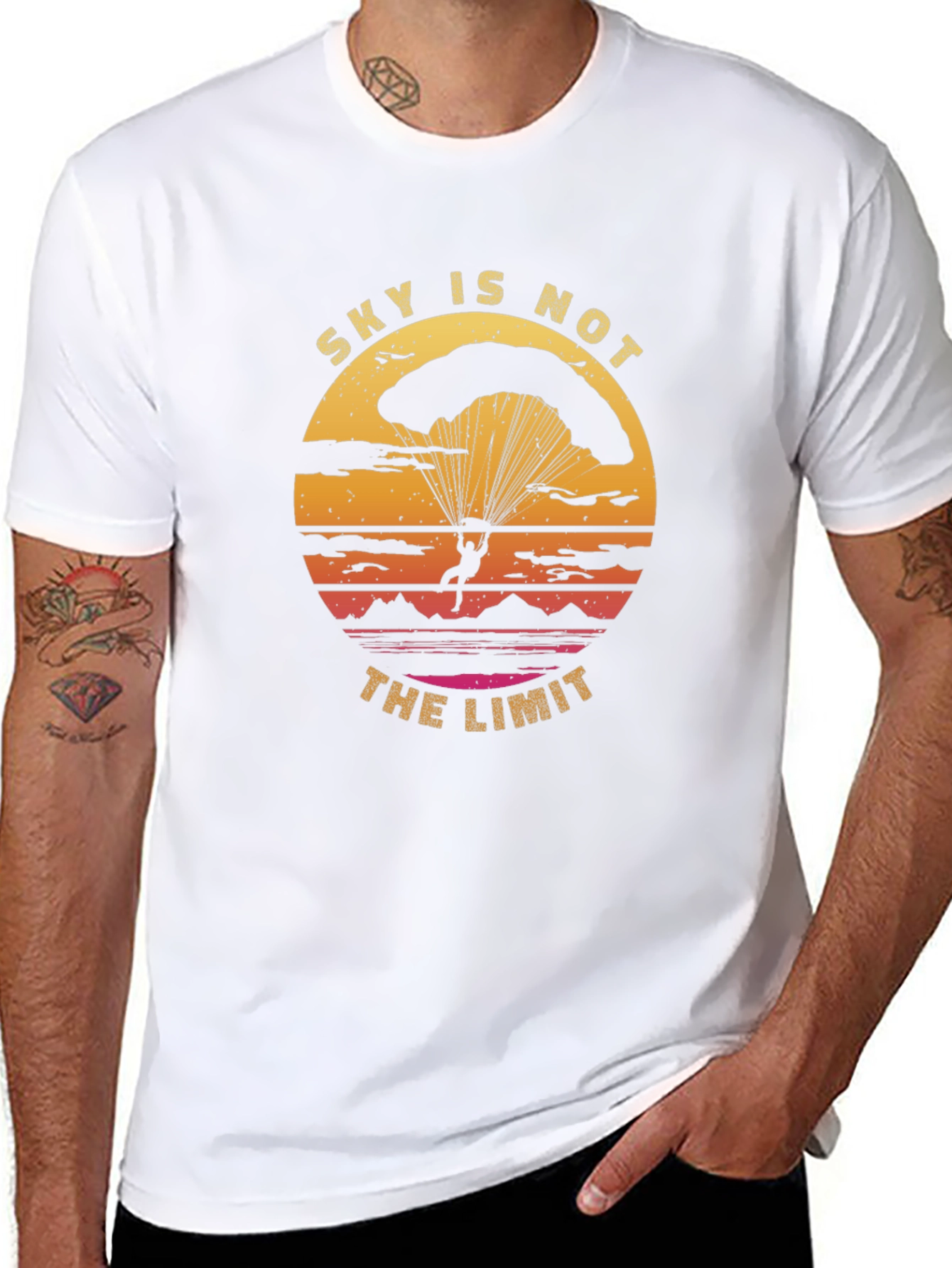 Sky Is Not The Limit Graphic T-Shirt