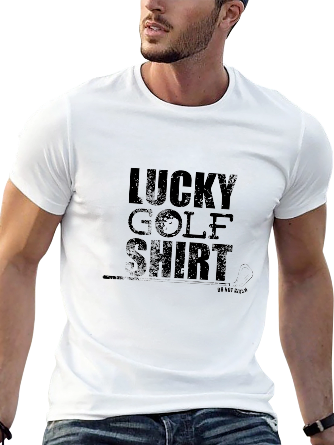 Lucky Golf Shirt - Mens Graphic Tee
