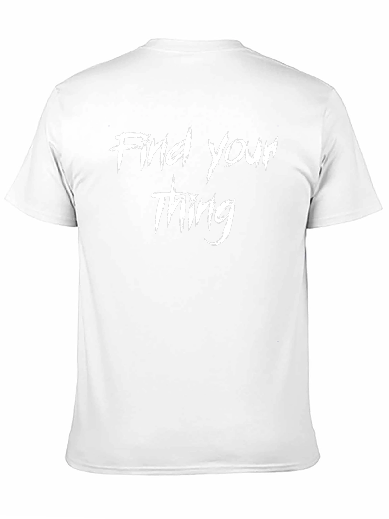 Find Your Thing Black Graphic Tee