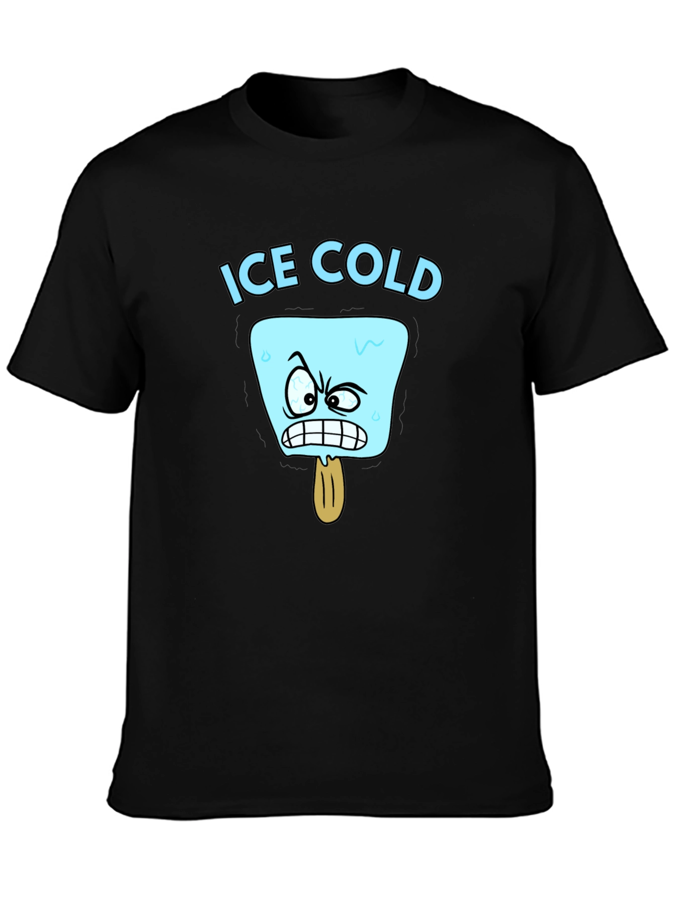 Ice Cold Cartoon Graphic T-Shirt