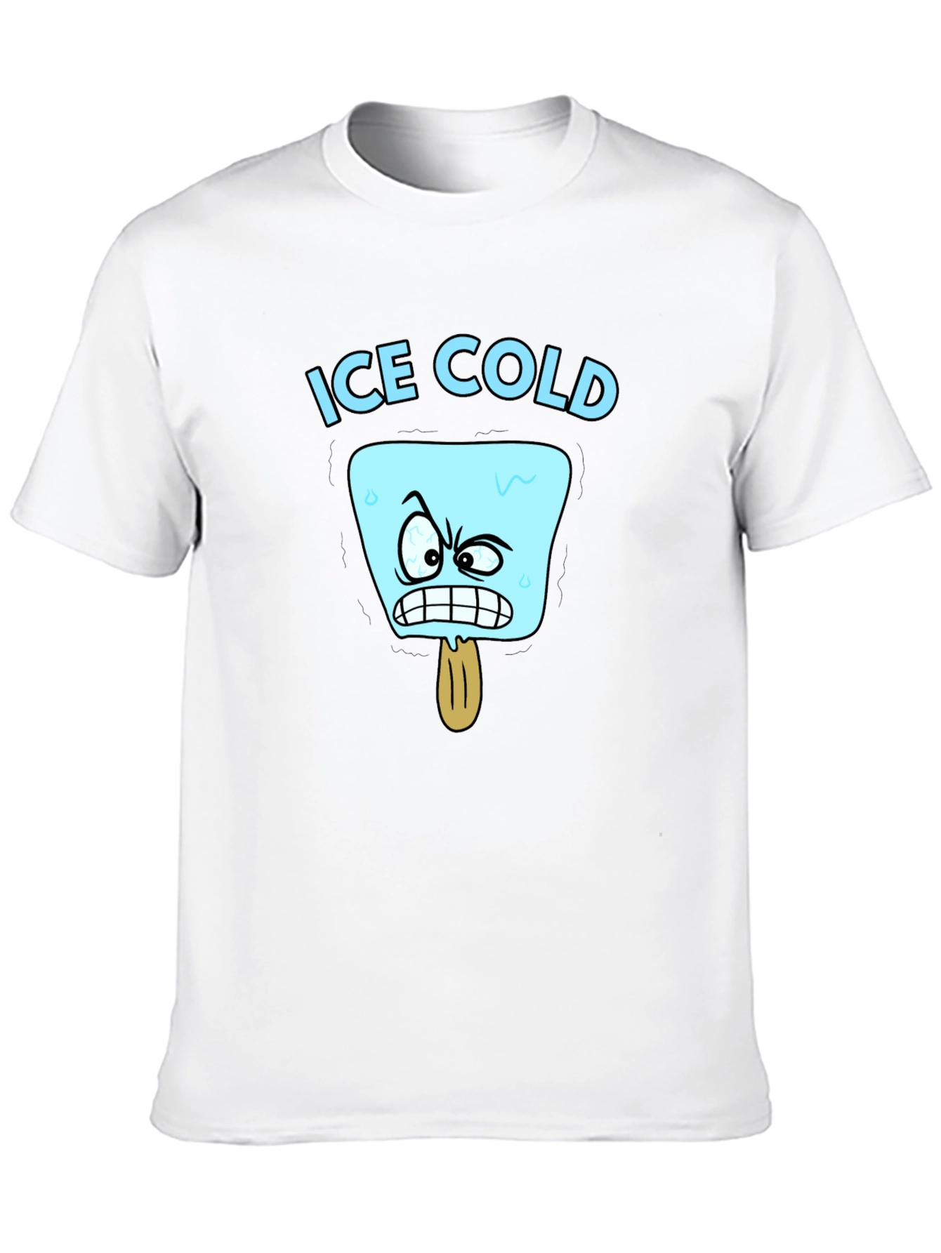 Ice Cold Cartoon Graphic T-Shirt