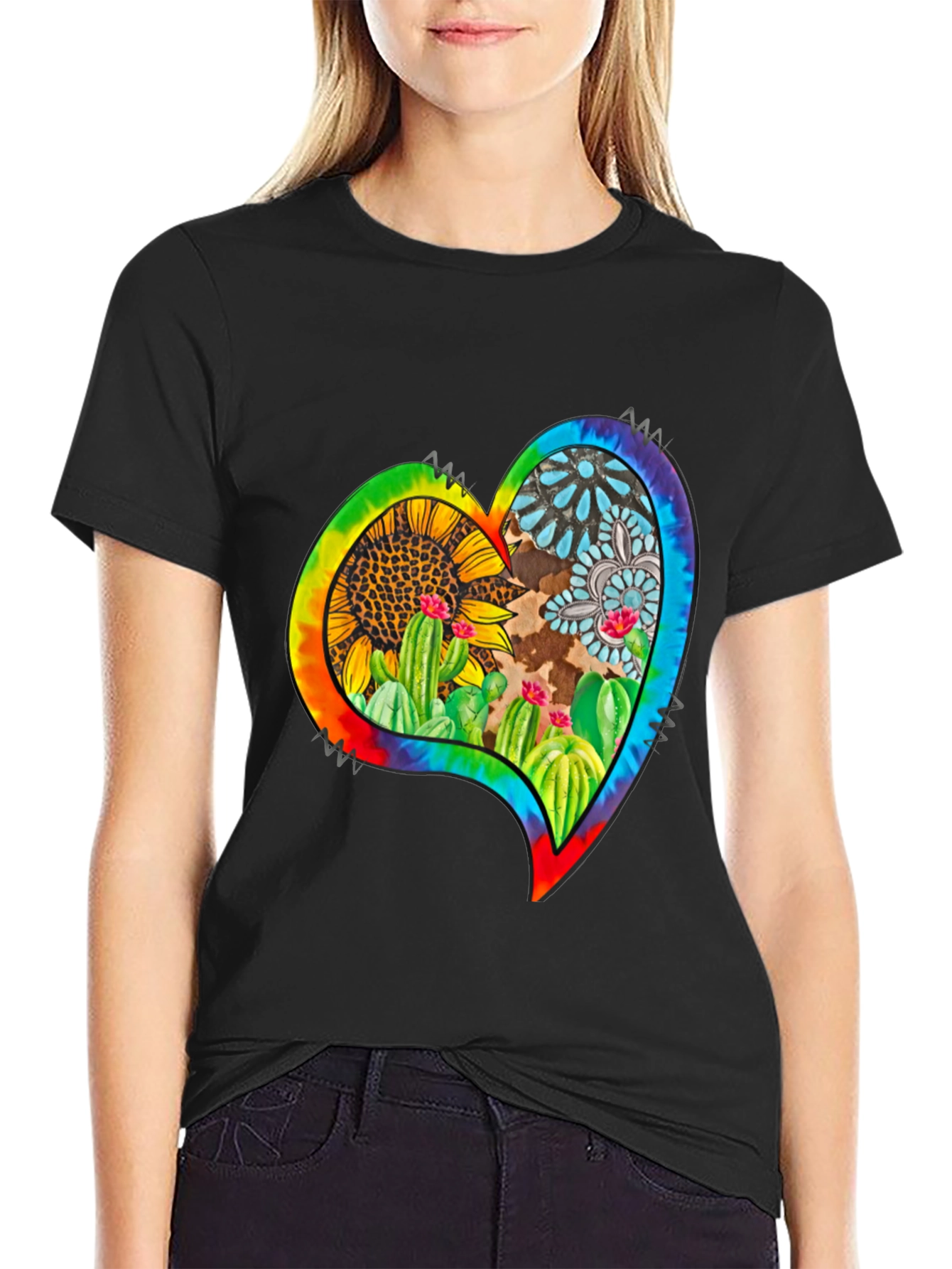 Cactus Heart Graphic Tee
