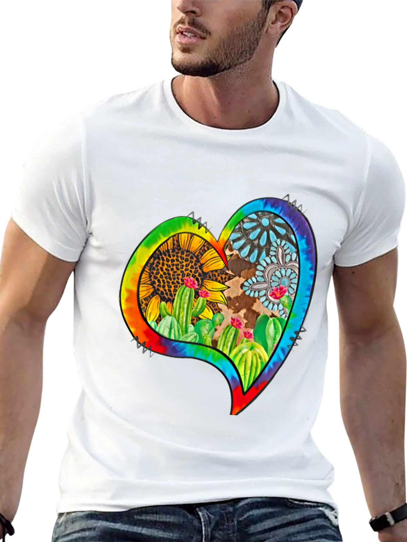 Cactus Heart Graphic Tee