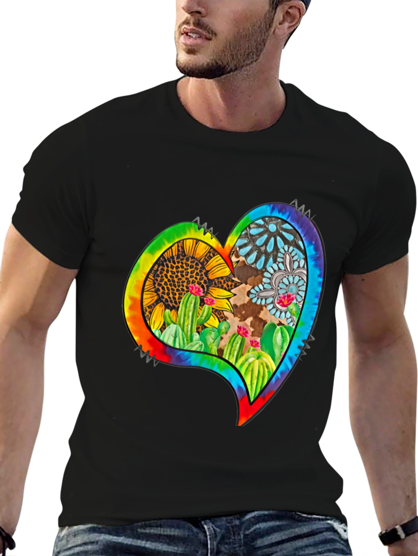 Cactus Heart Graphic Tee