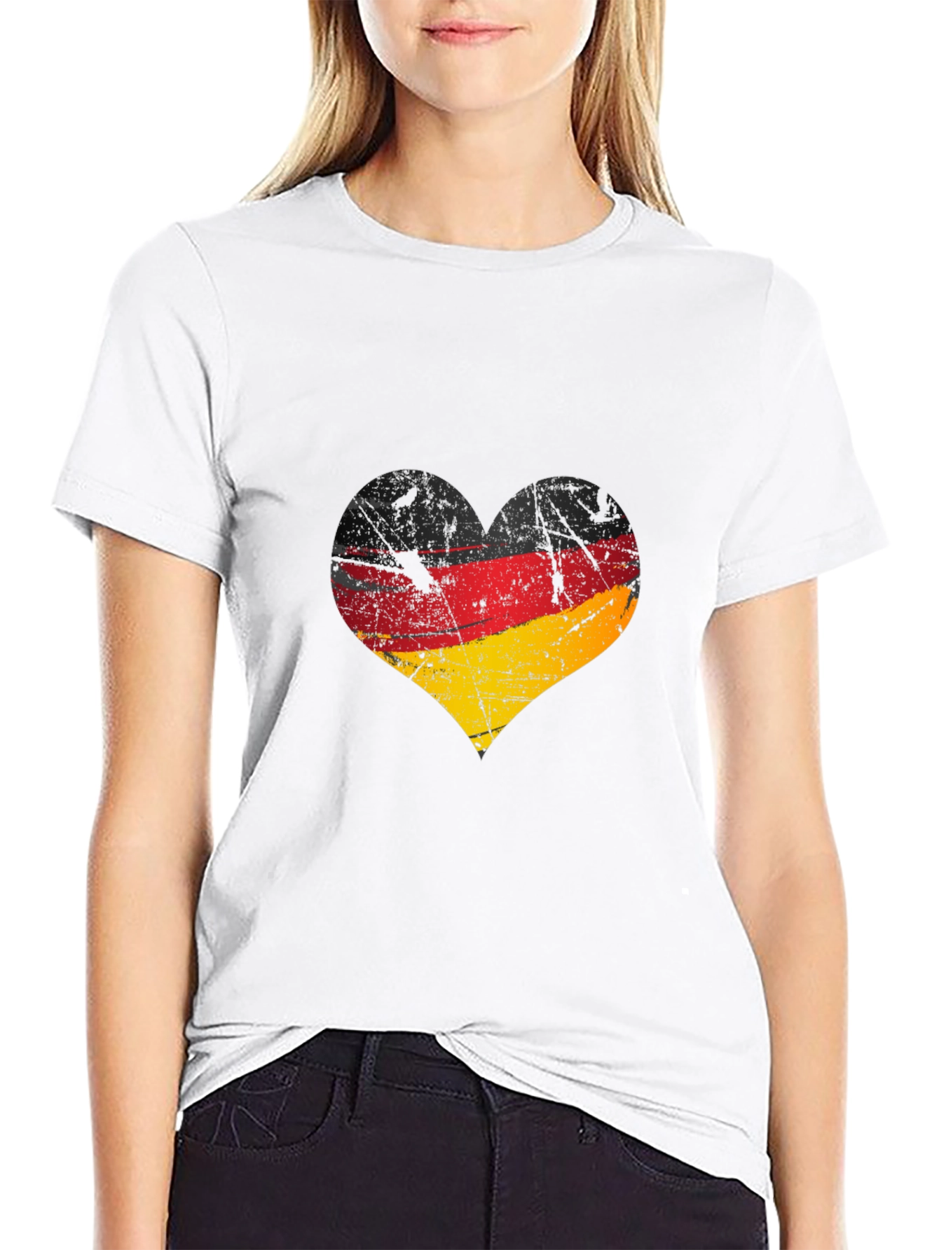 Germany Heart Flag T-Shirt