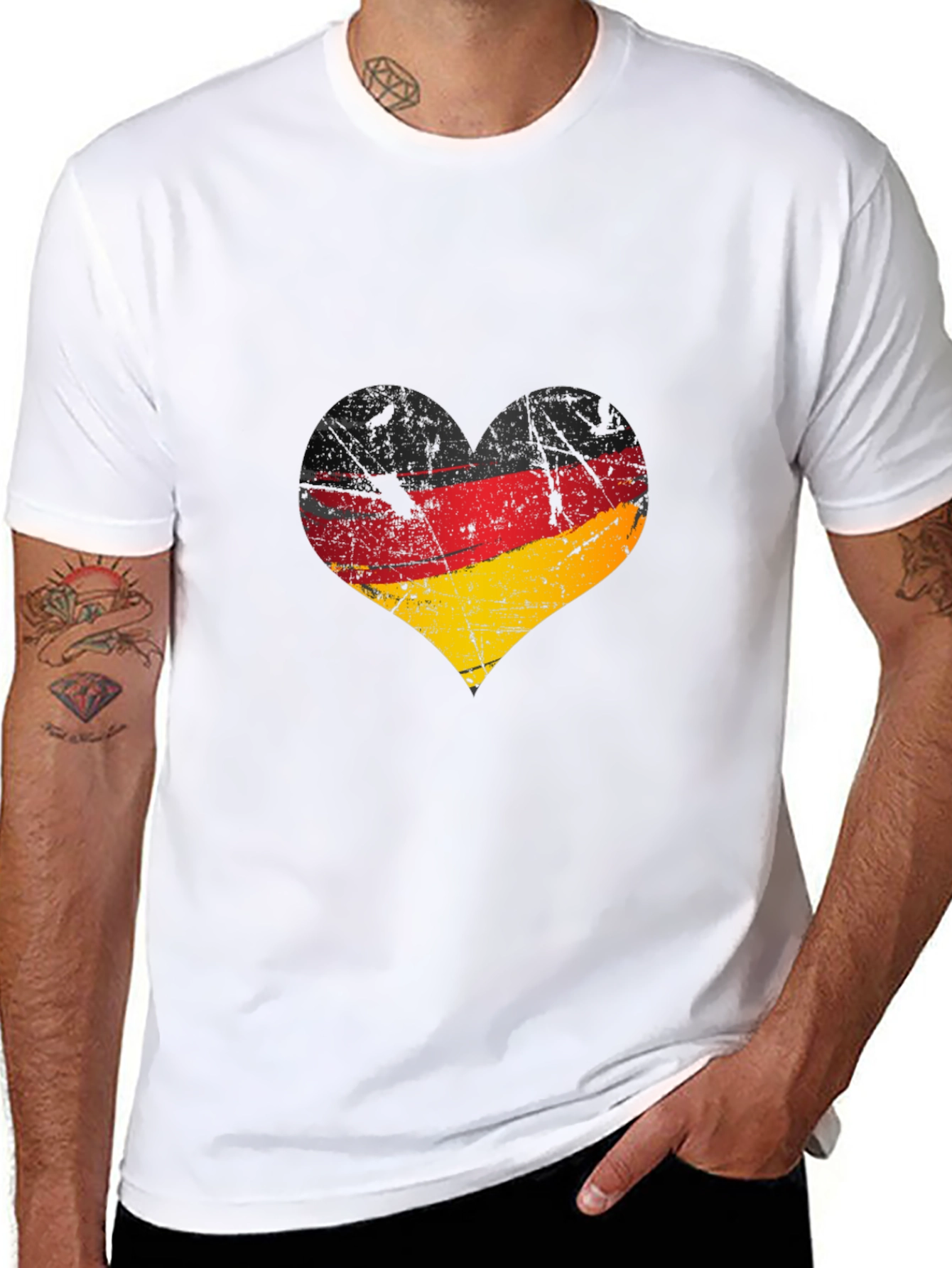Germany Heart Flag T-Shirt