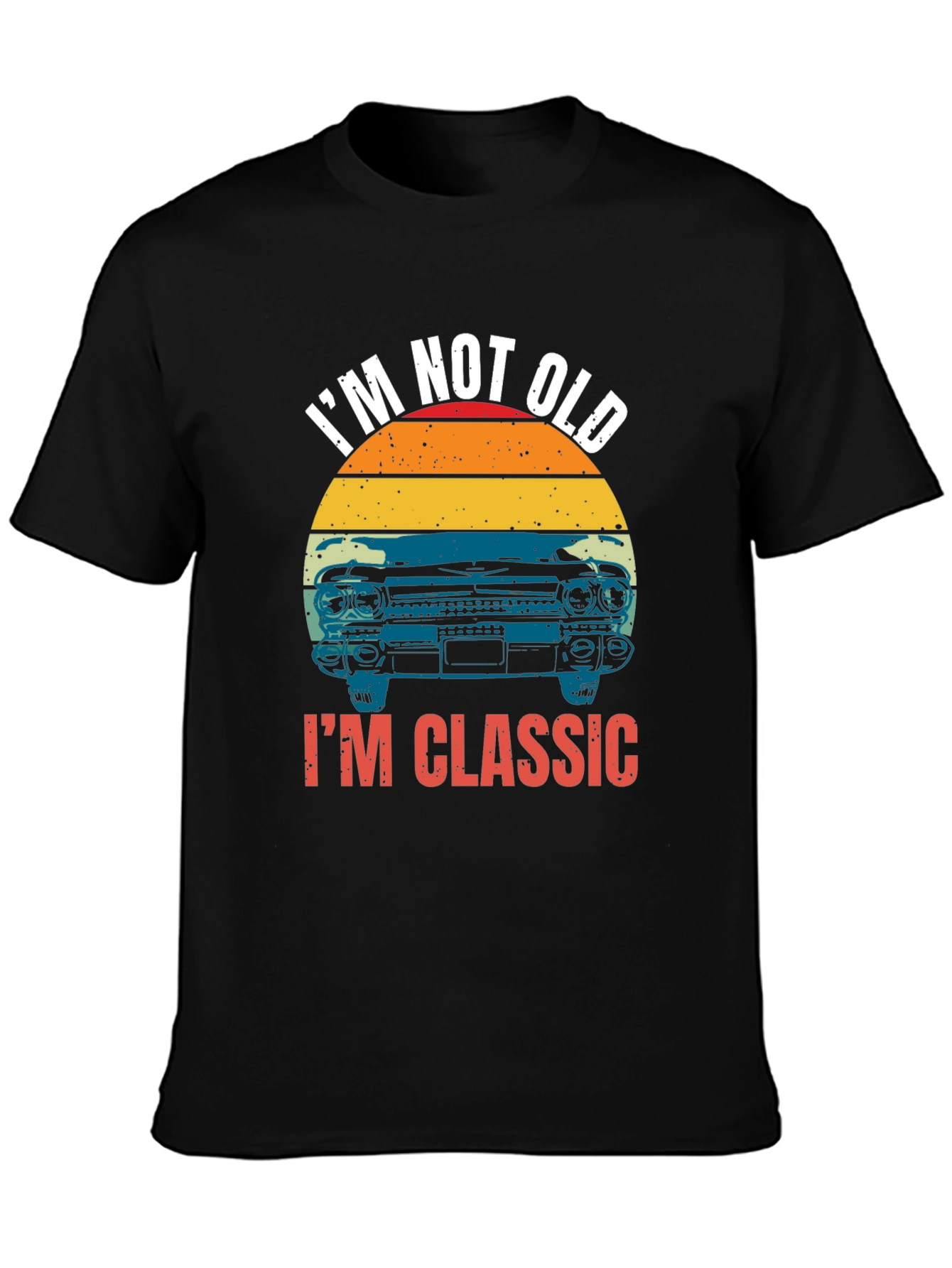 Im Not Old Im Classic Black T-Shirt