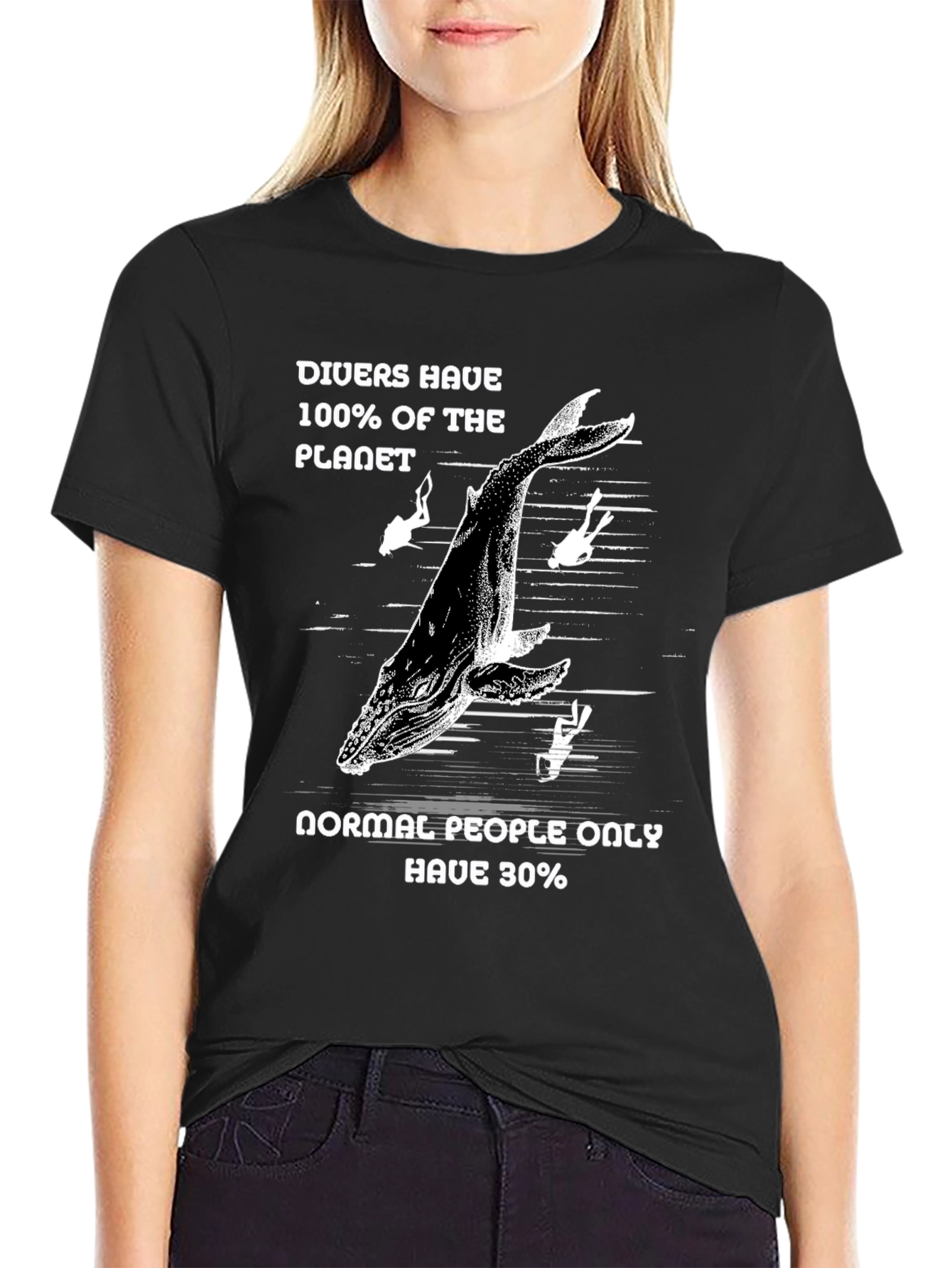 Divers Planet Graphic T-Shirt