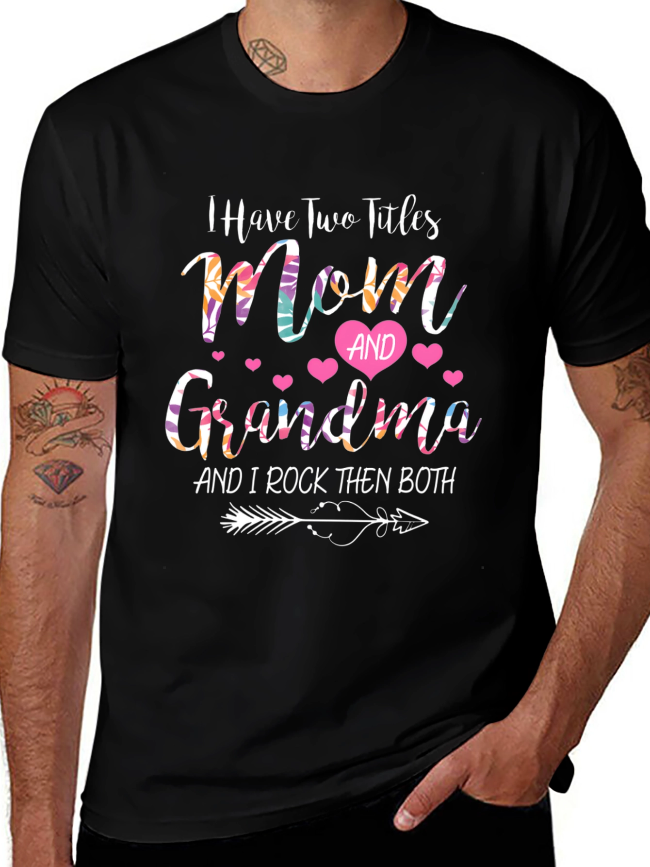 Mom and Grandma Graphic T-Shirt