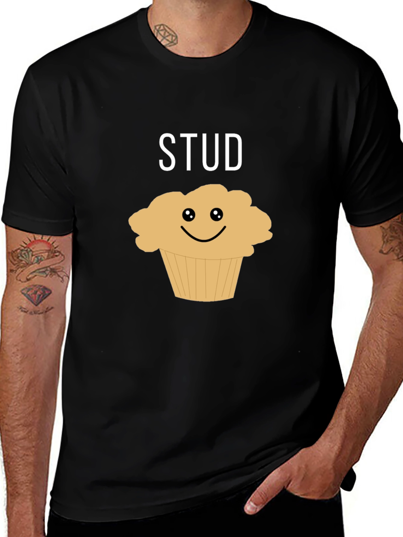 Stud Muffin T-Shirt - Funny Pun Tee