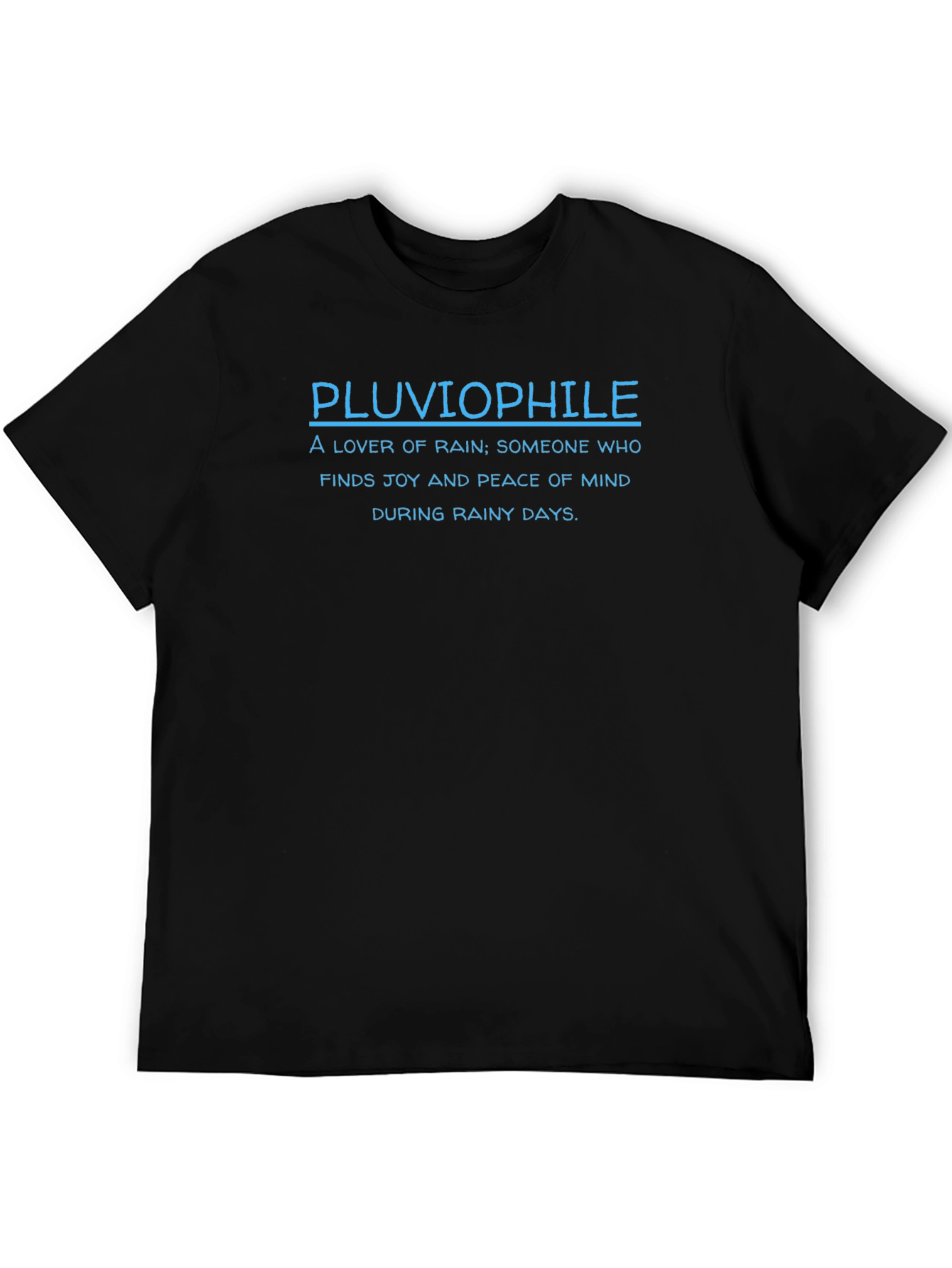 Pluviophile T-Shirt - Rain Lover Tee