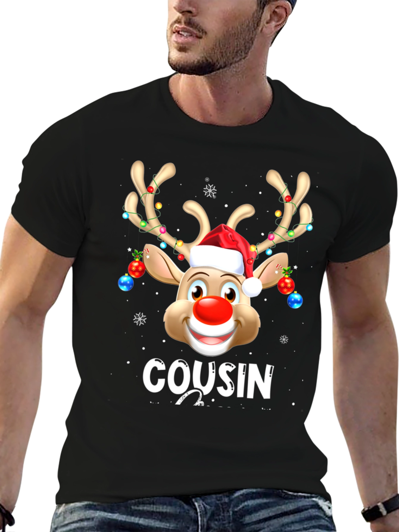 Reindeer Cousin Christmas T-Shirt