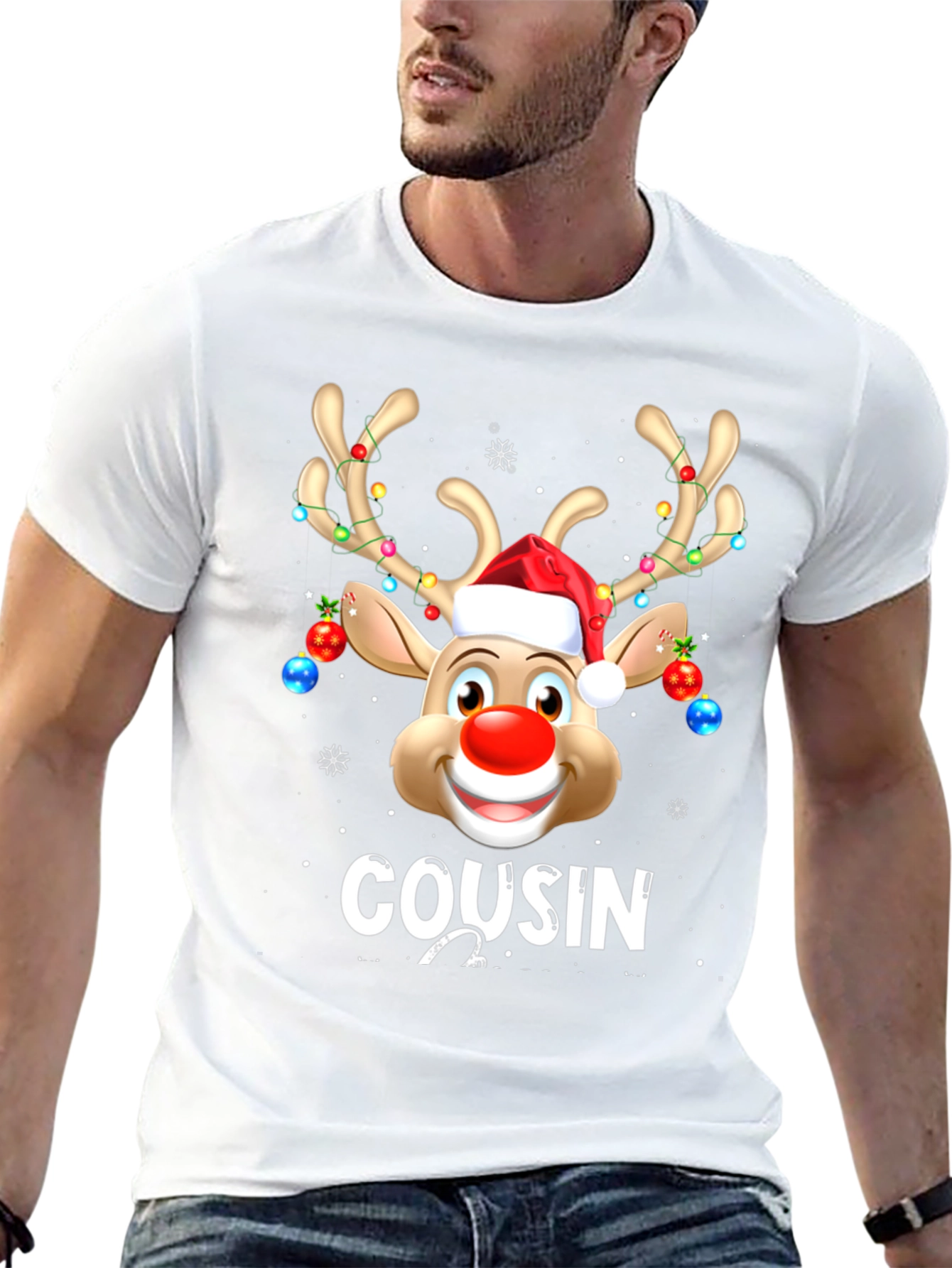 Reindeer Cousin Christmas T-Shirt