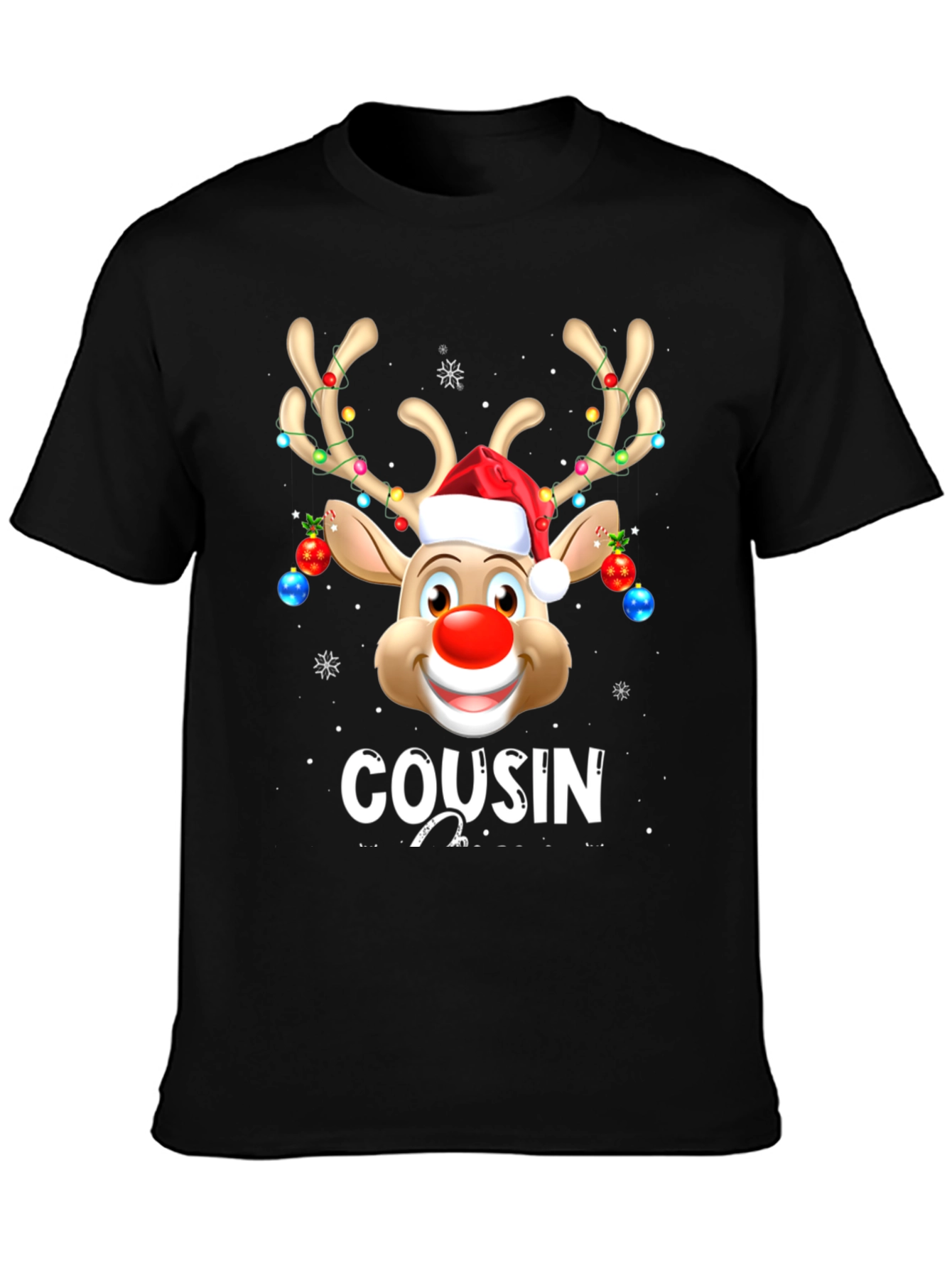 Reindeer Cousin Christmas T-Shirt