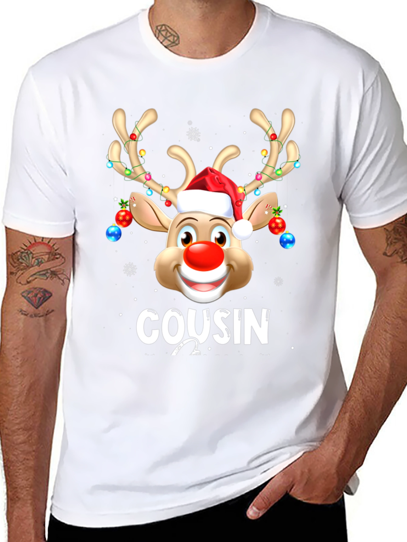 Reindeer Cousin Christmas T-Shirt