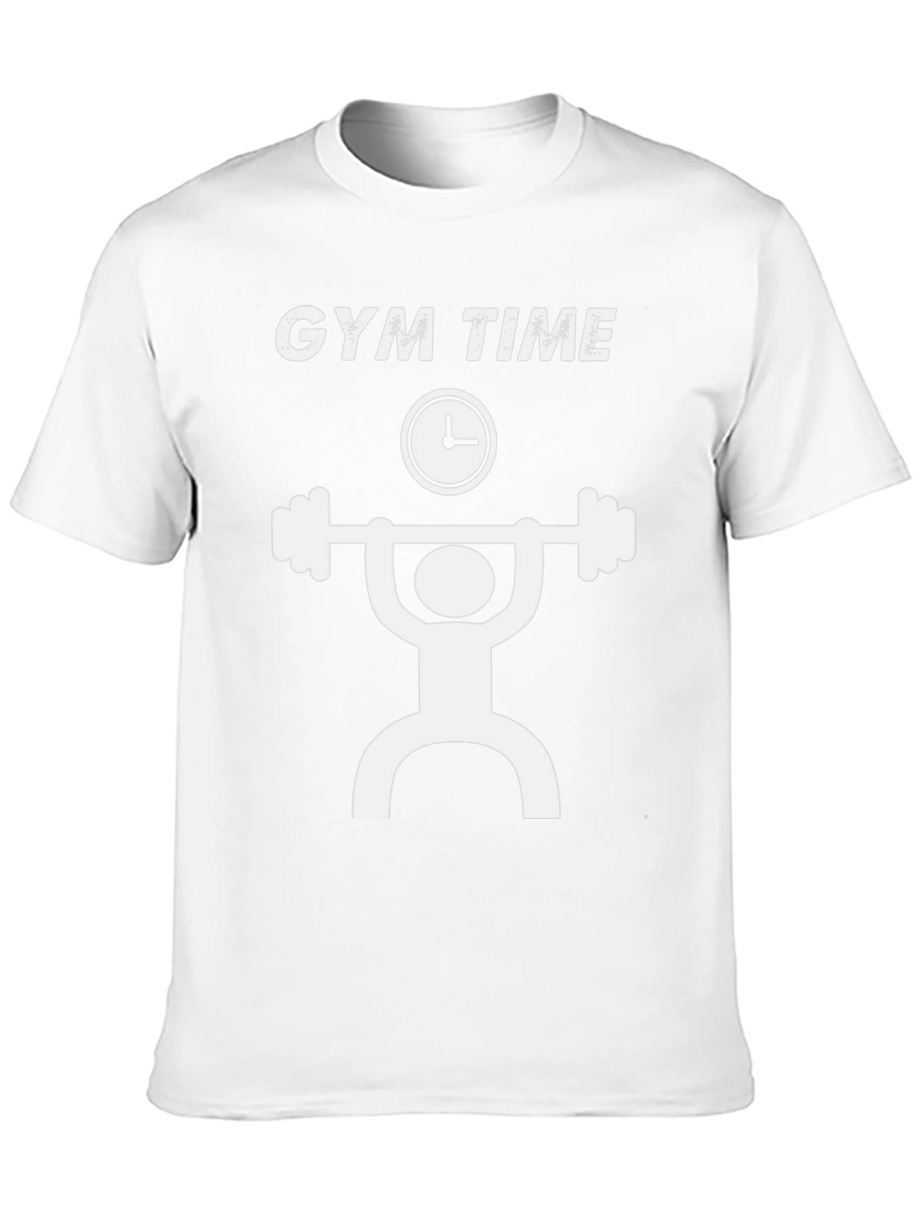 Gym Time Graphic Tee - Workout Motivation T-Shirt