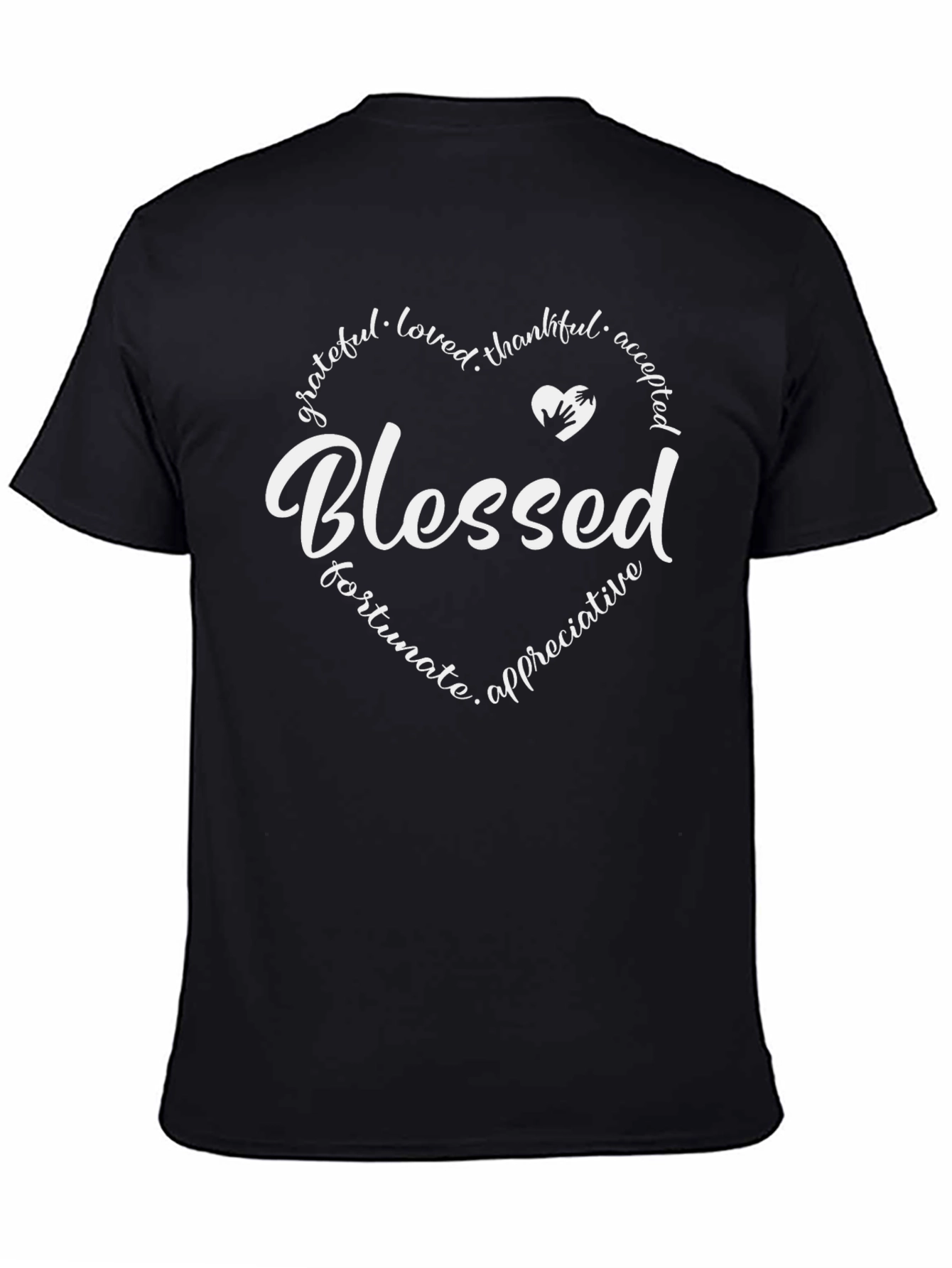 Blessed Heart Graphic Tee - Mens Comfort Fit
