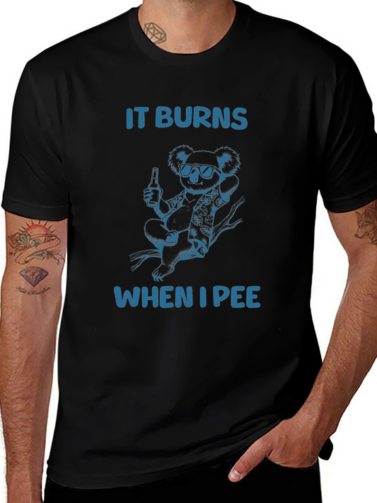 Humorous Koala Graphic Tee