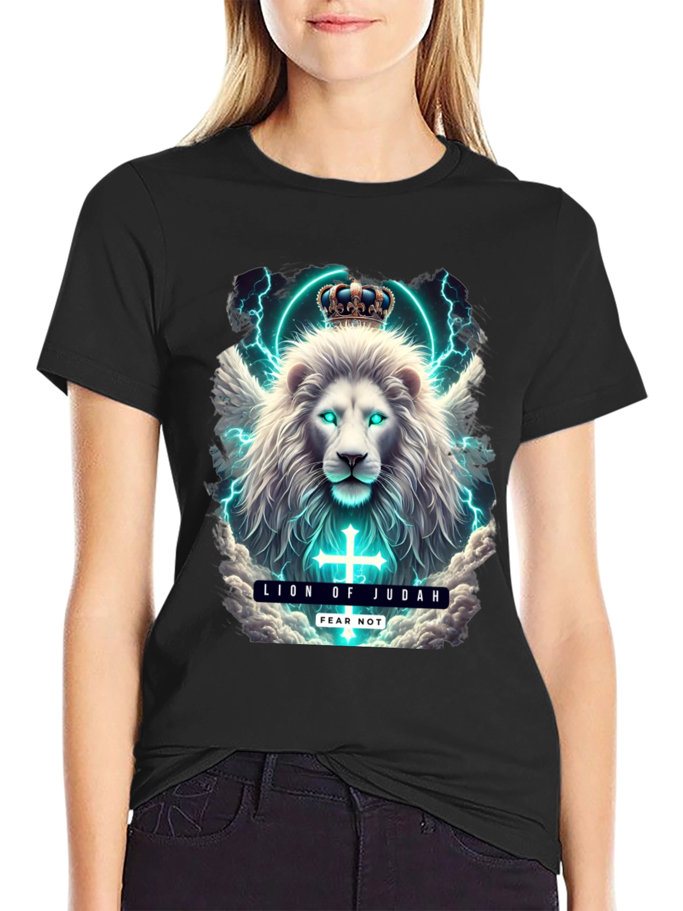 Lion of Judah T-Shirt - Fear Not Graphic Tee
