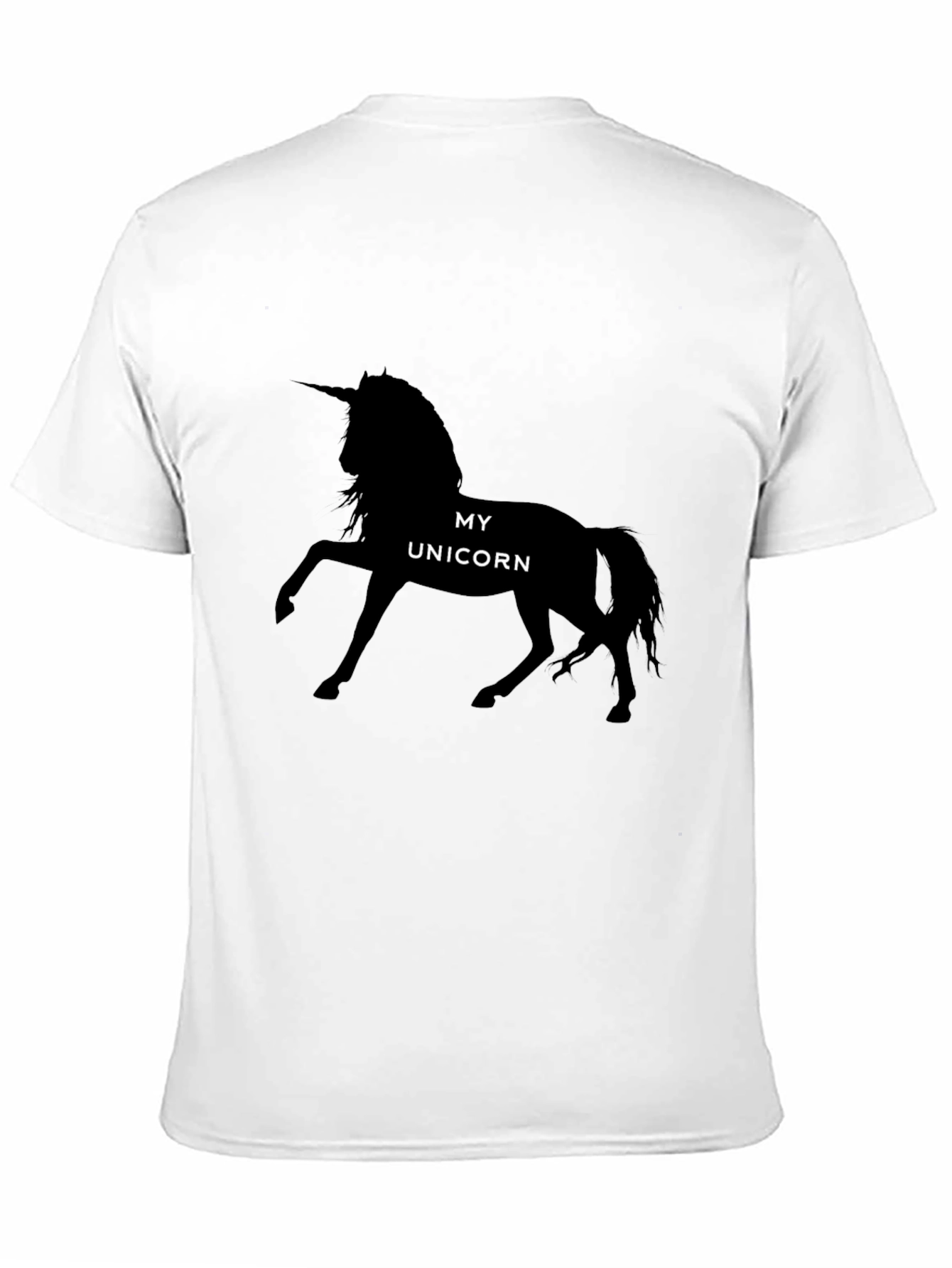My Unicorn Black T-Shirt