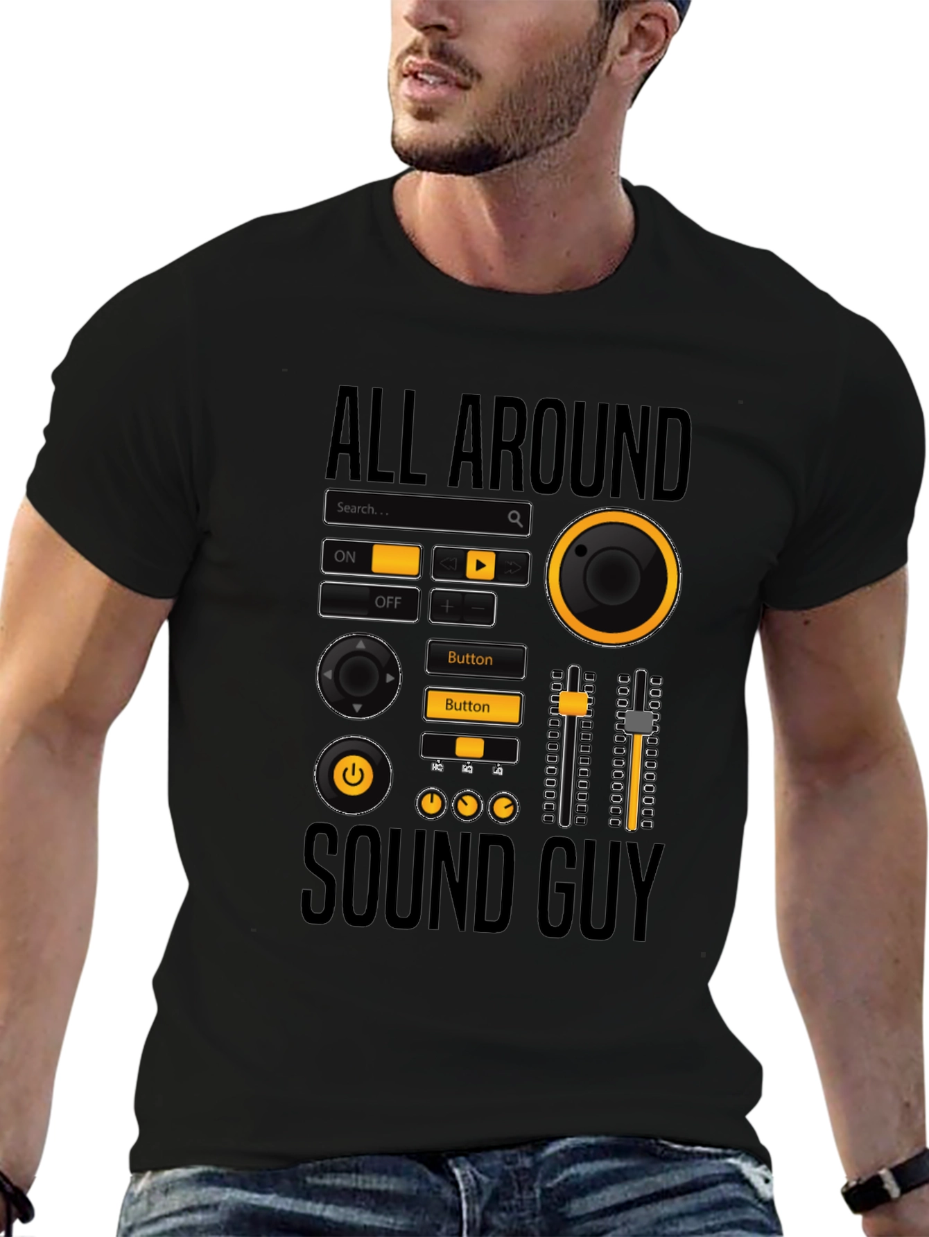 All Around Sound Guy Graphic T-Shirt