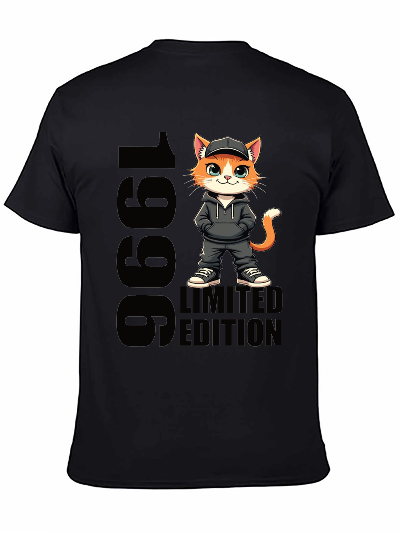 1996 Limited Edition Cat Graphic T-Shirt