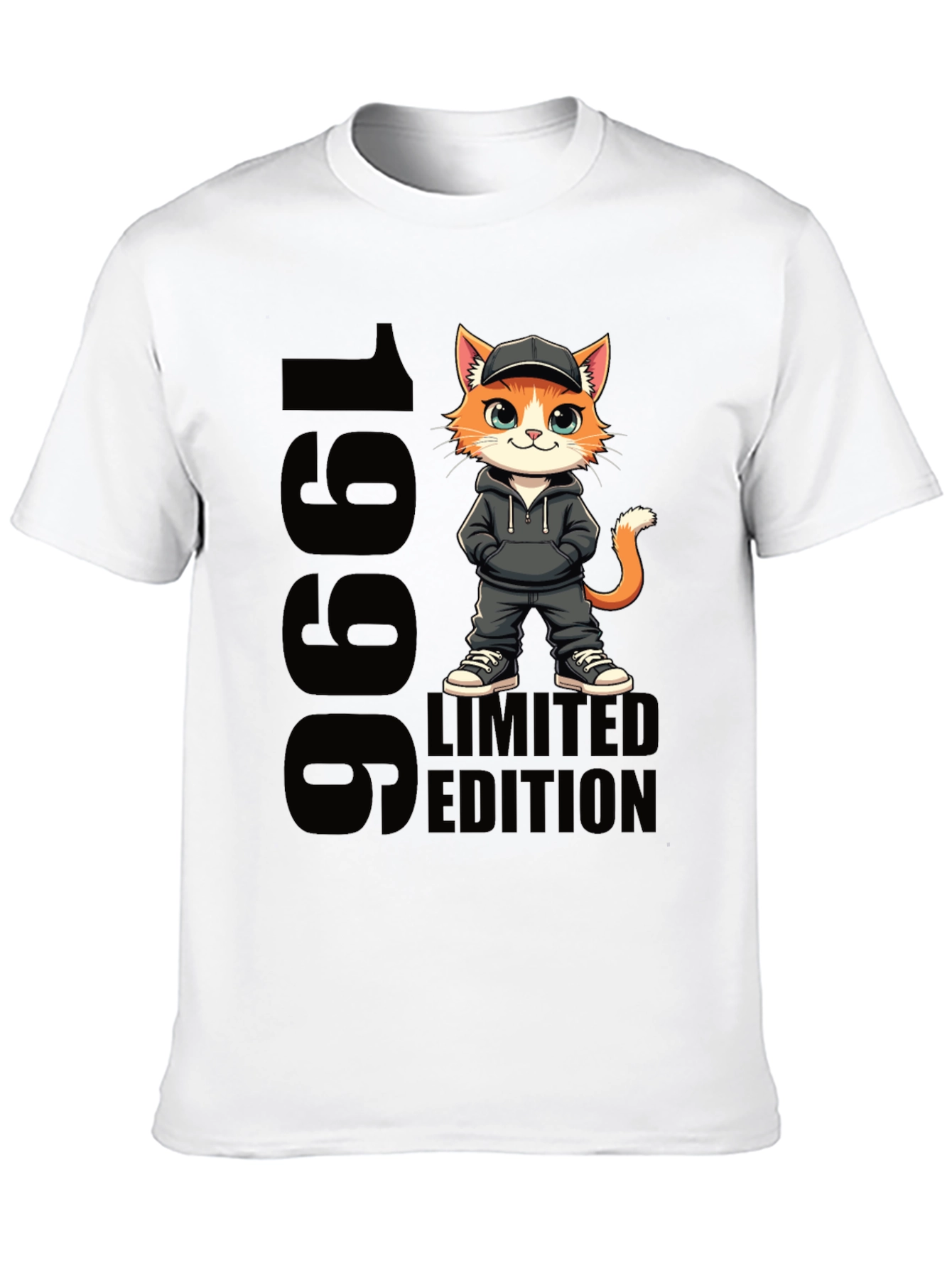 1996 Limited Edition Cat Graphic T-Shirt