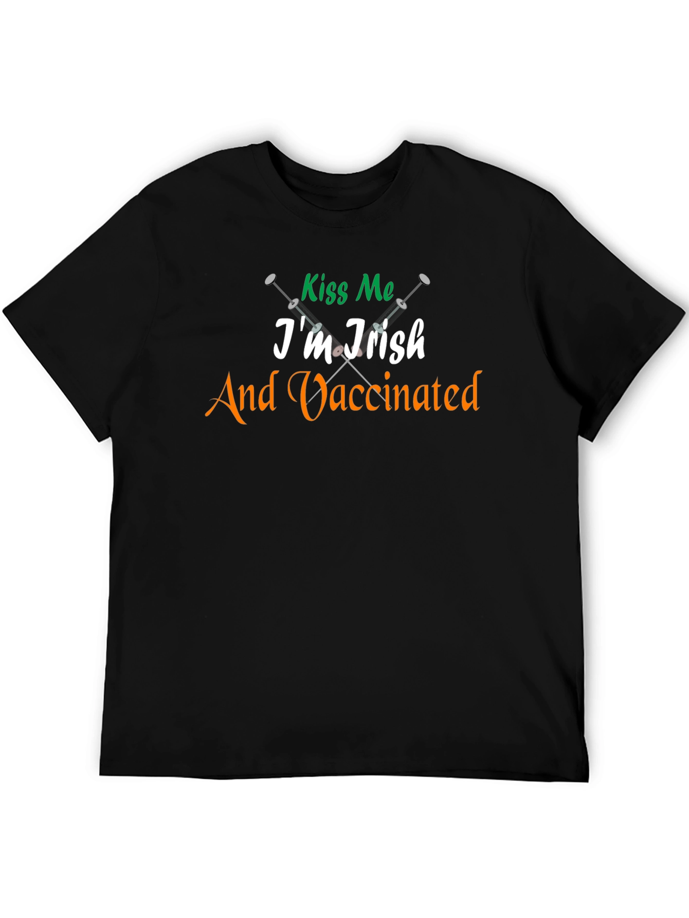 Kiss Me Im Irish & Vaccinated Tee