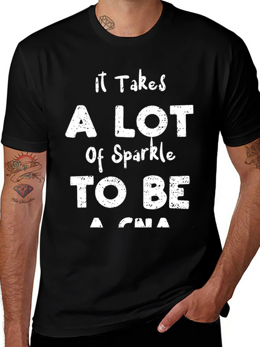 Sparkle CNA Black T-Shirt